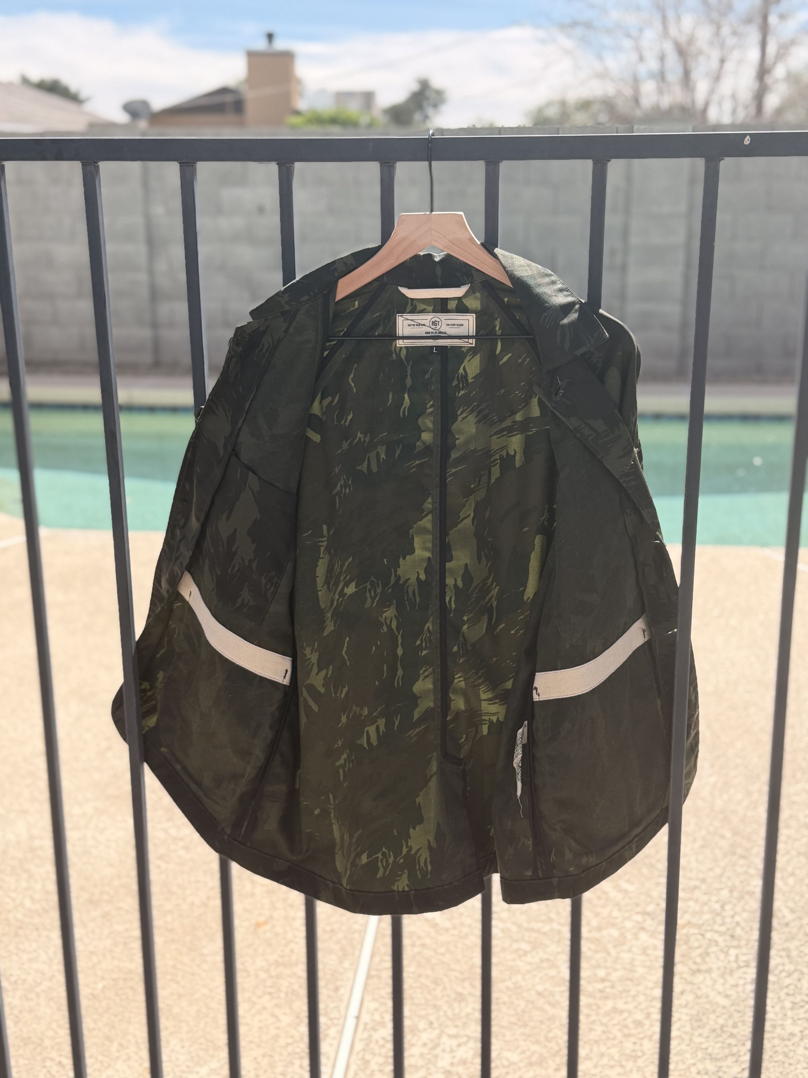Rogue Territory Rogue Territory RGT - Waxed Camo Field Jacket Size US L / EU 52-54 / 3 - 2 Thumbnail