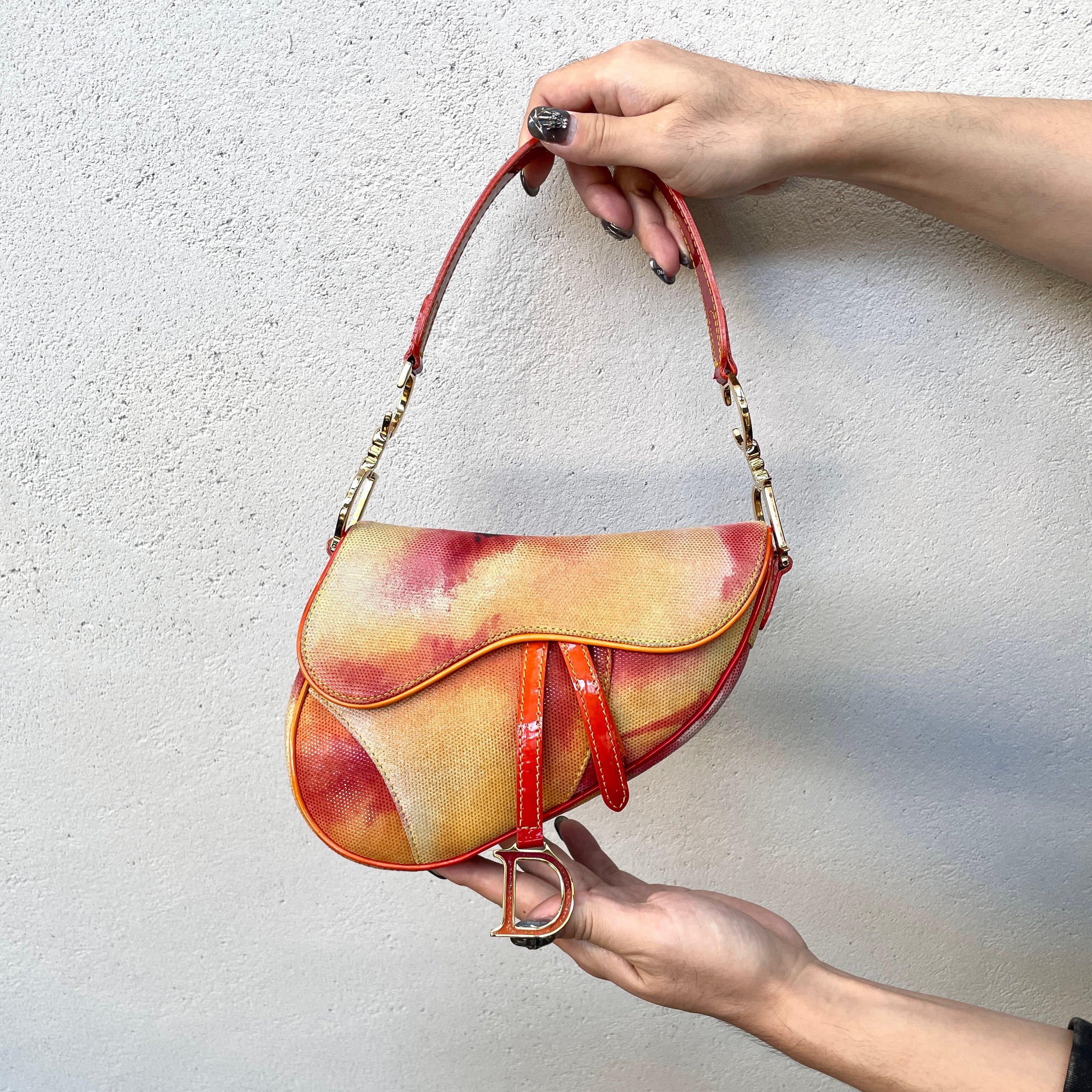Dior Christian Dior Taidai Color Saddle Bag Pm Size ONE SIZE - 1 Thumbnail