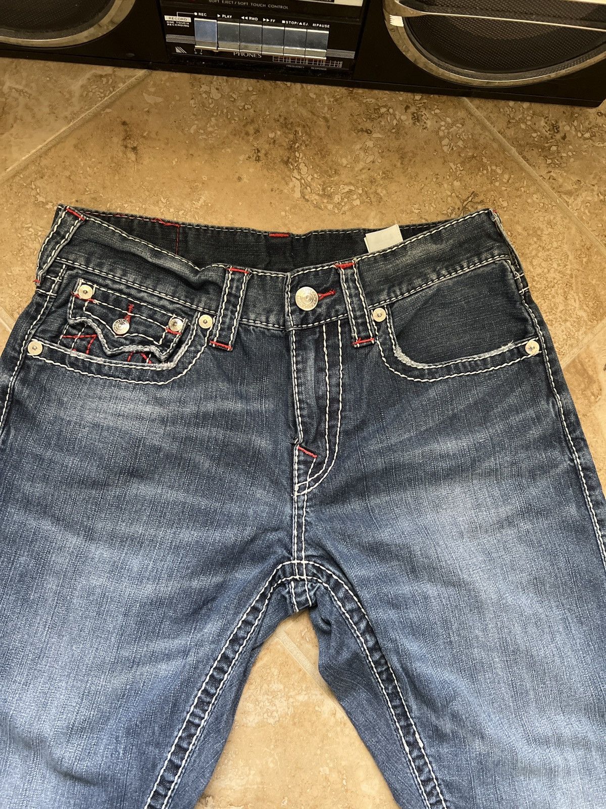 True Religion × Vintage Vintage True Religion Jeans Size US 32 / EU 48 - 1 Thumbnail