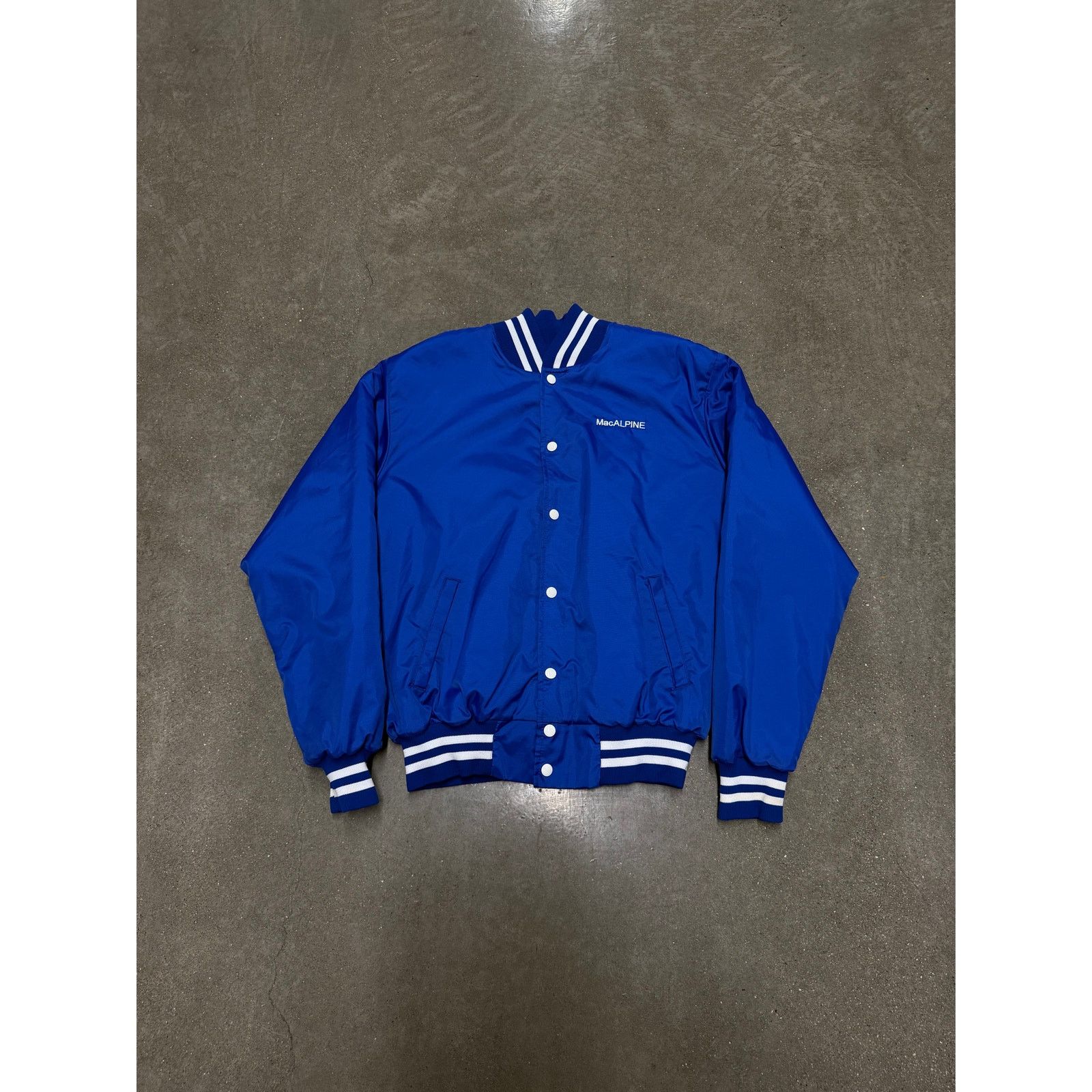 Vintage 1980's Vintage Bomber Jacket Crystal Lake Baseball Size US L / EU 52-54 / 3 - 1 Thumbnail