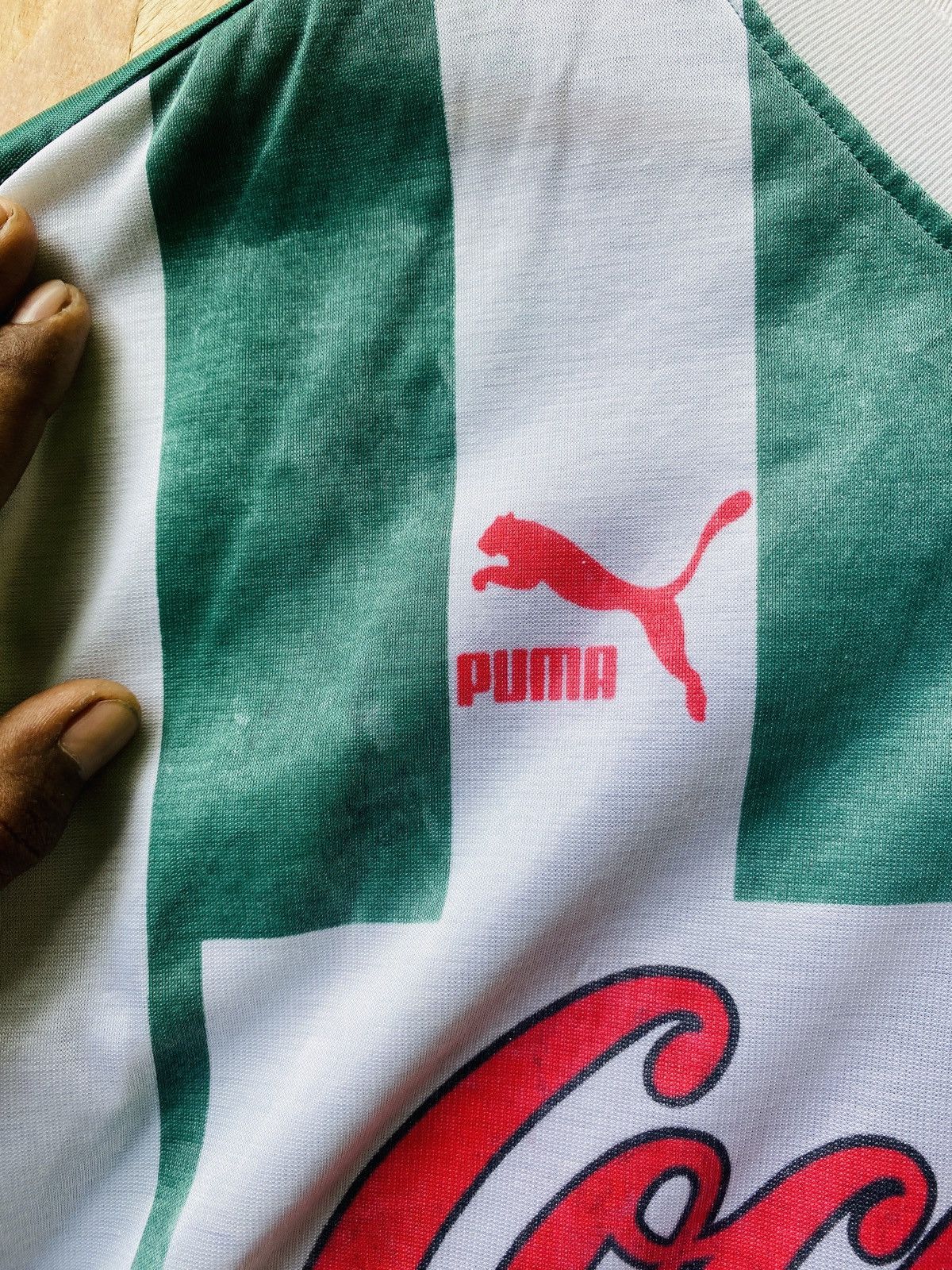 Coca Cola × Puma Vintage puma 1994 soccer jersey Size US M / EU 48-50 / 2 - 4 Thumbnail