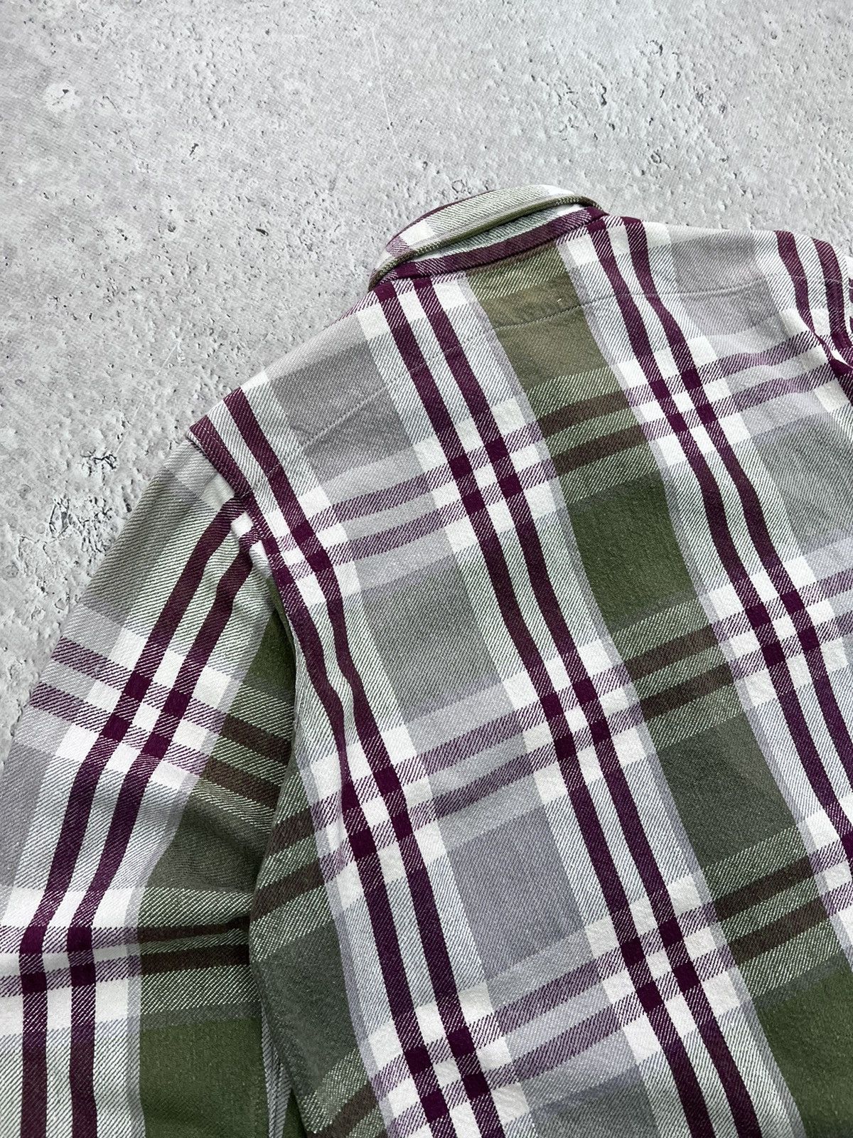 Japanese Brand × Warehouse Warehouse Dubble Works Double Pocket Plaid Flannel Shirt Size US M / EU 48-50 / 2 - 13 Thumbnail