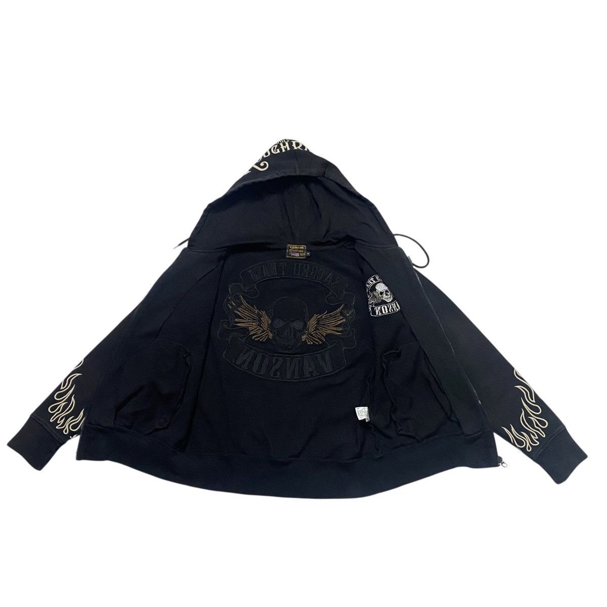Vanson Leathers Rare🔥 Vanson Going Down the Road Zipup Hoodie Size US M / EU 48-50 / 2 - 7 Thumbnail
