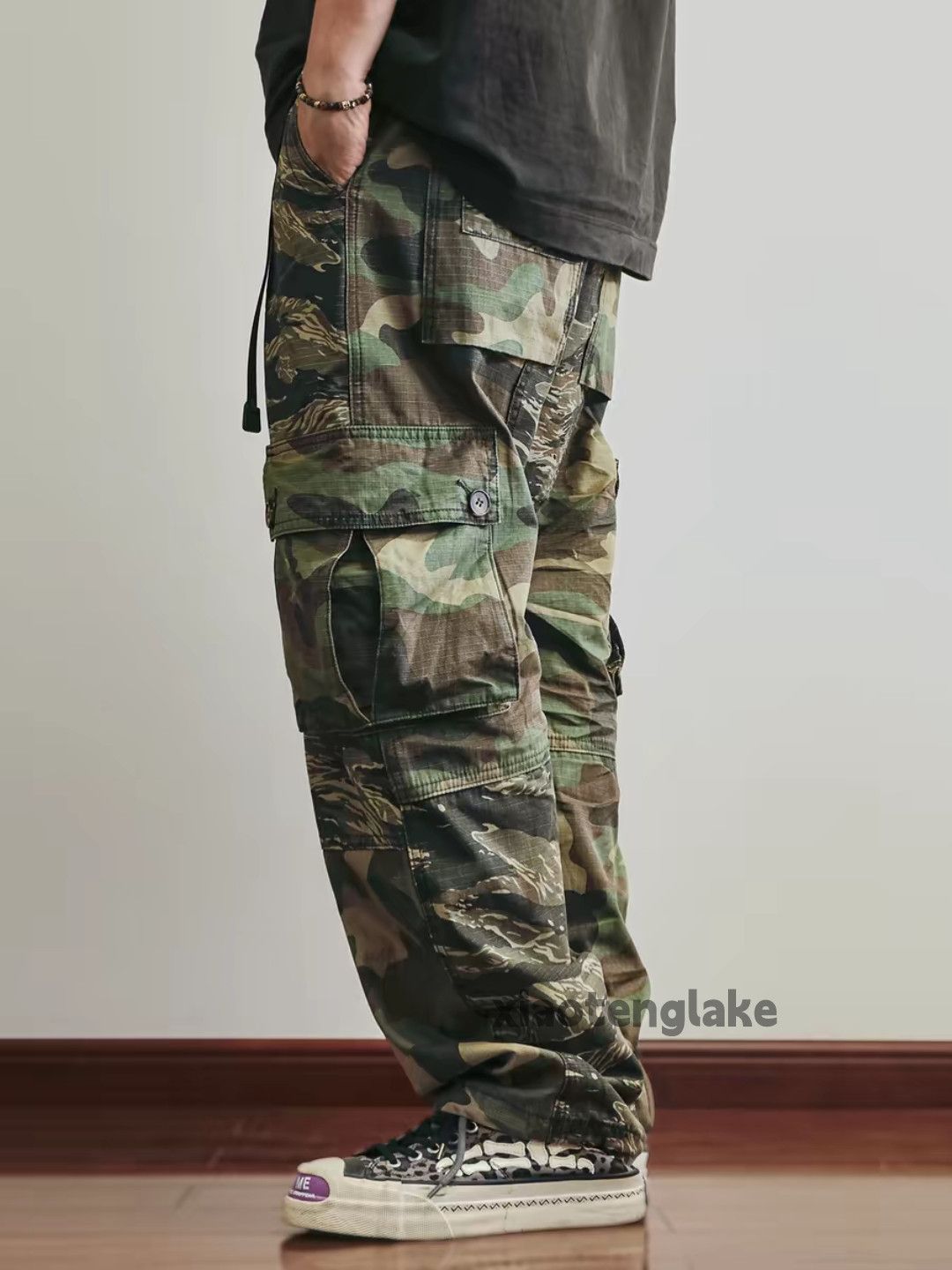 Vintage Otl bape carhartt kith style military outdoor camo pants Size US 36 / EU 52 - 1 Thumbnail