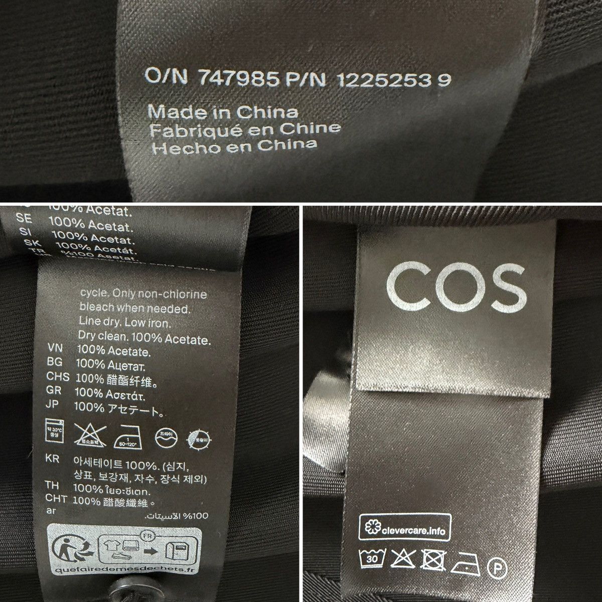 Cos COS relaxed fluid twill blouse shirt Size XL / US 12-14 / IT 48-50 - 7 Thumbnail