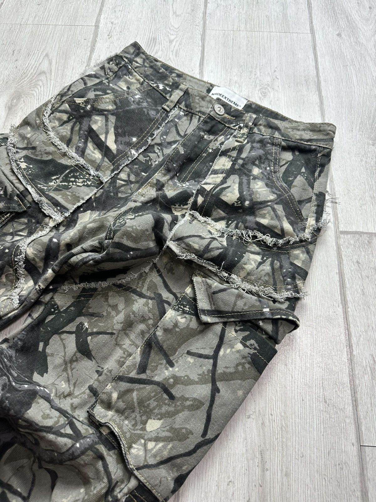 Japanese Brand Vintage Realtree Distressed Camo Pants Size US 28 / EU 44 - 6 Thumbnail