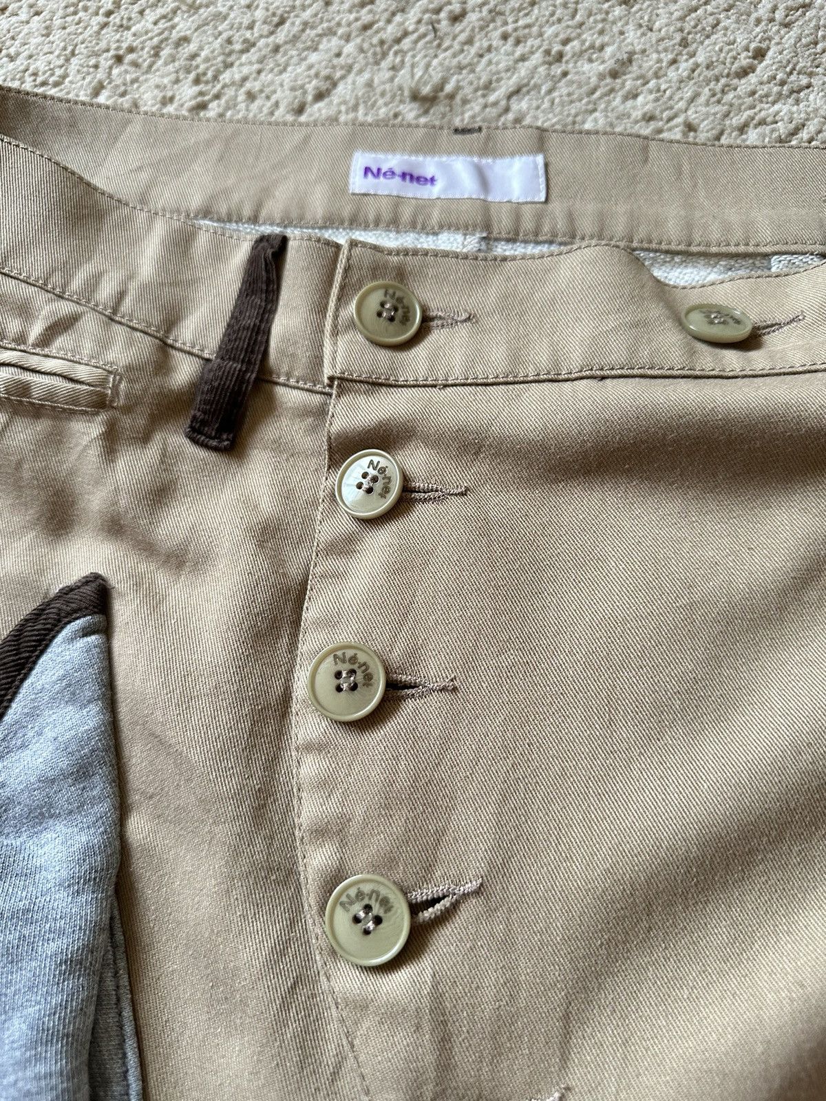 Issey Miyake AW2012 Ne-Net Mouse Pocket Hybrid Pant Size US 30 / EU 46 - 8 Thumbnail