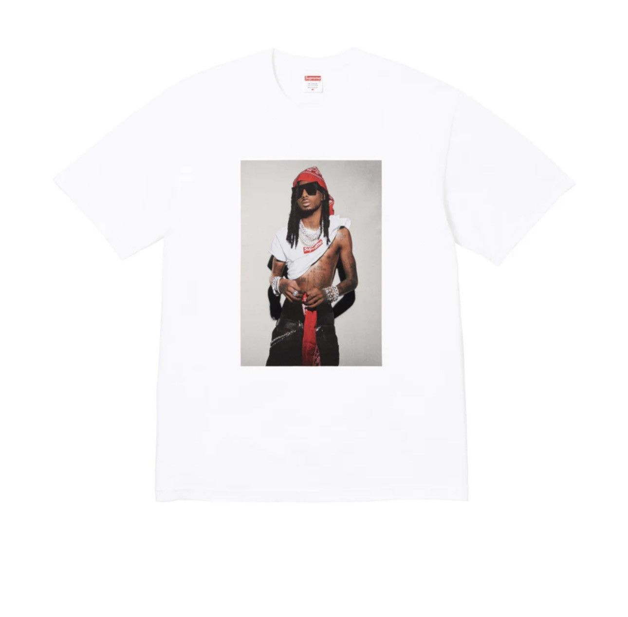 Supreme Supreme Playboy Carti Tee White Large Size US L / EU 52-54 / 3 - 1 Thumbnail