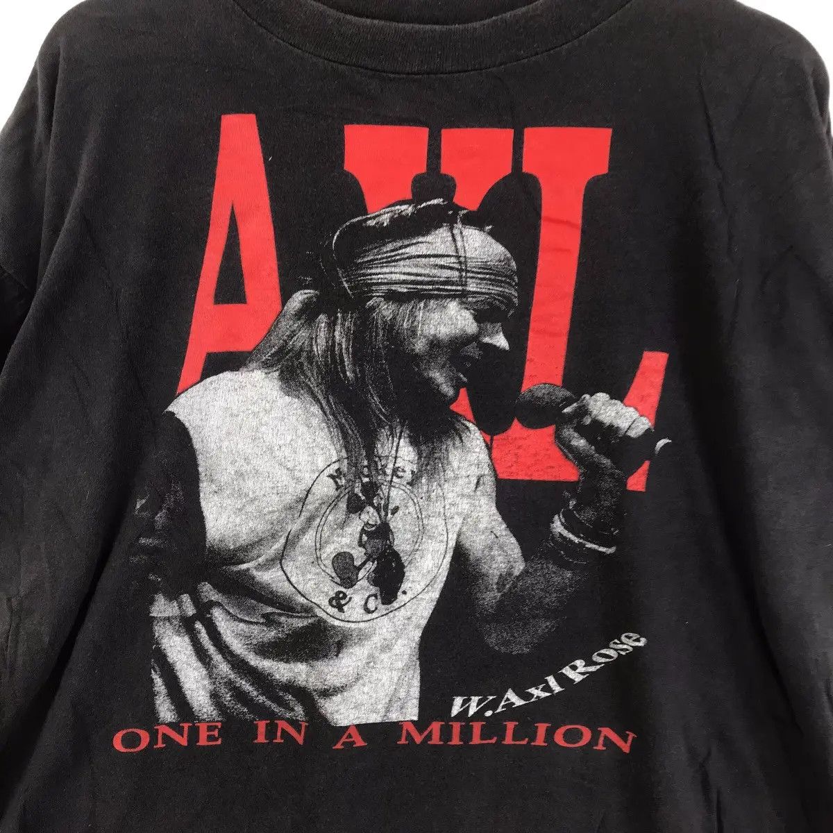 Guns N' Roses Vintage 90s GUNS N’ Roses Axl Rose One In A Million Rock Size US L / EU 52-54 / 3 - 5 Thumbnail