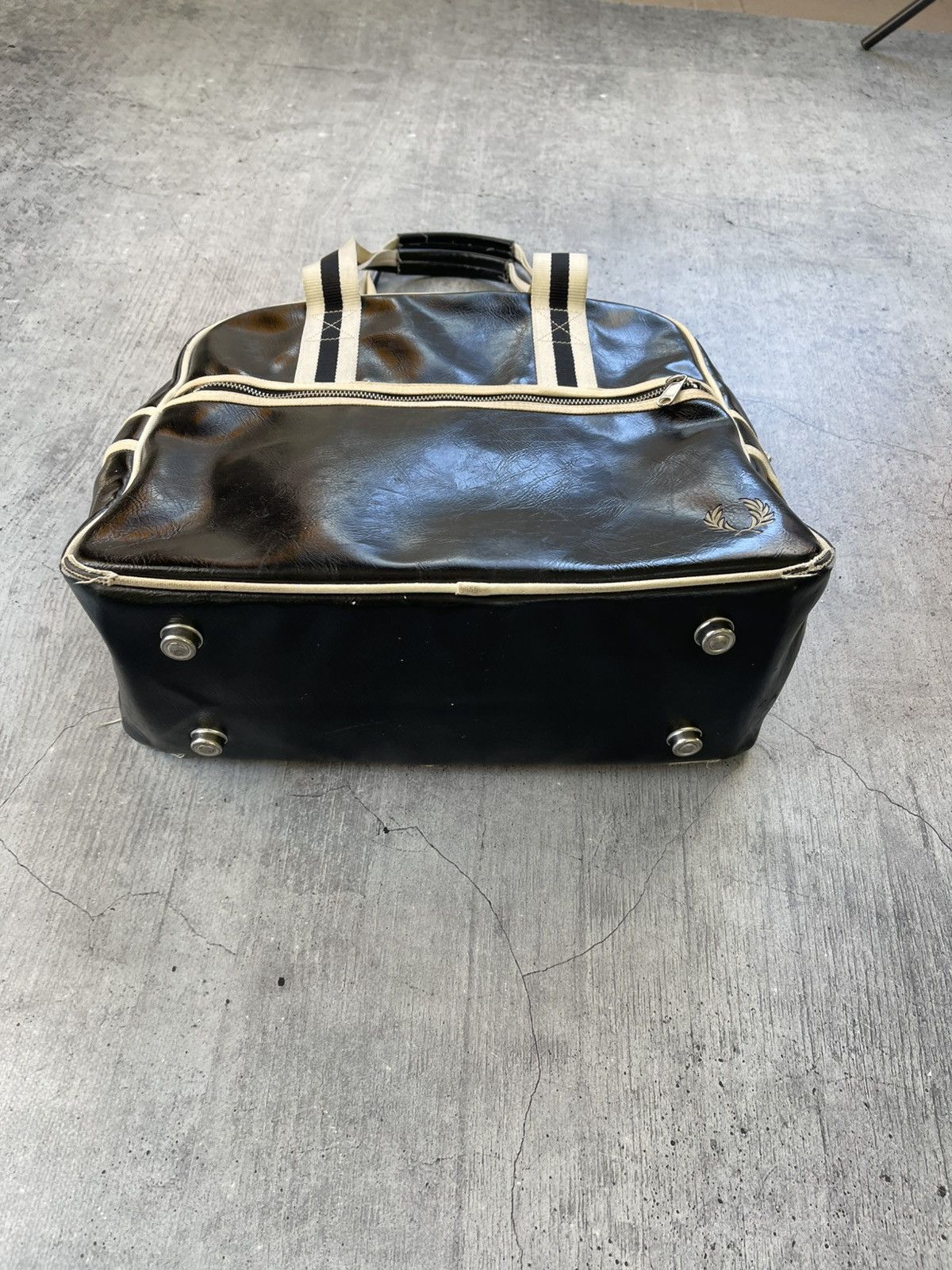 Fred Perry Vintage 90s Fred Perry leather bag Size ONE SIZE - 3 Thumbnail