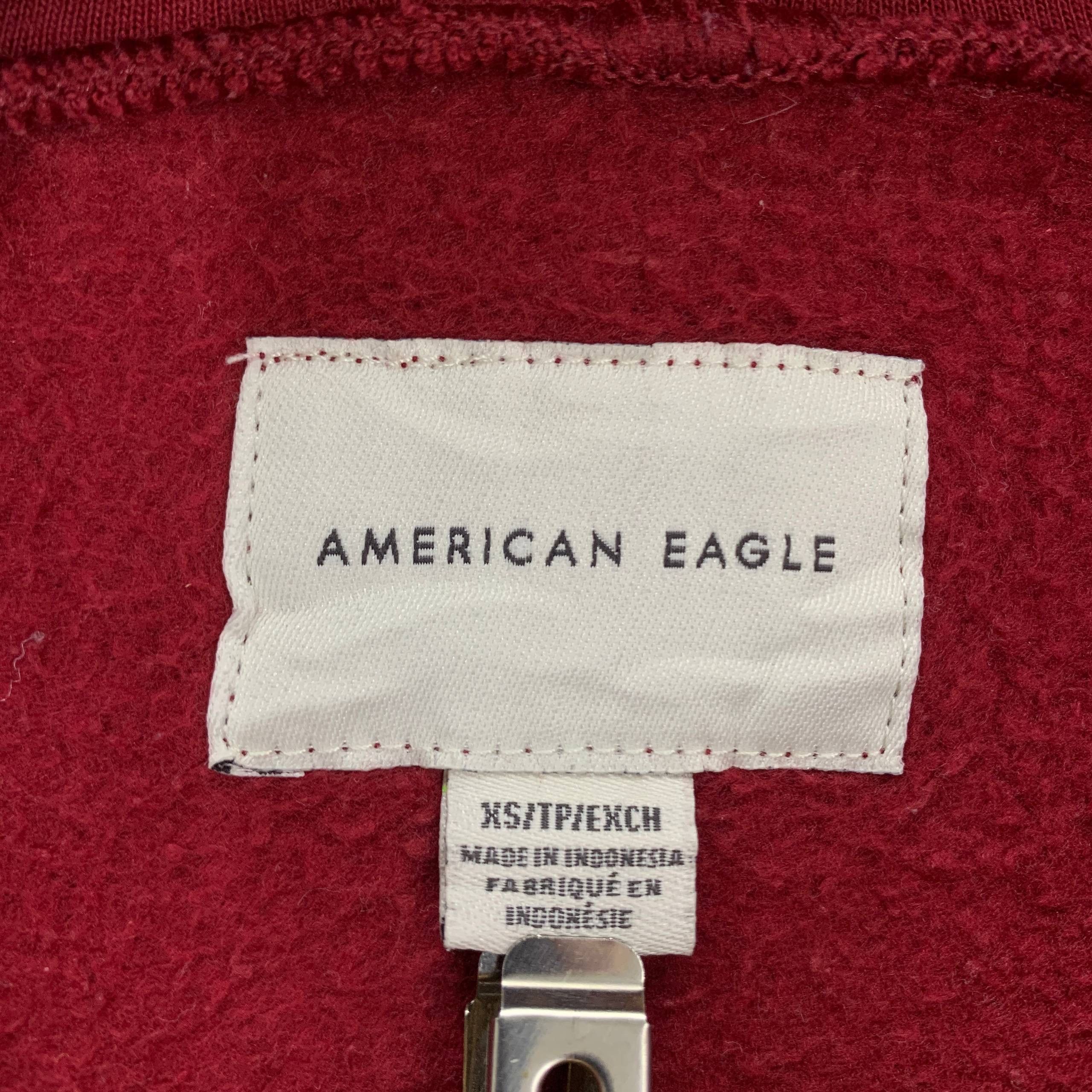 American Eagle Outfitters AMERICAN EAGLE Hoodie Pullover #2576/V Size US XS / EU 42 / 0 - 6 Thumbnail