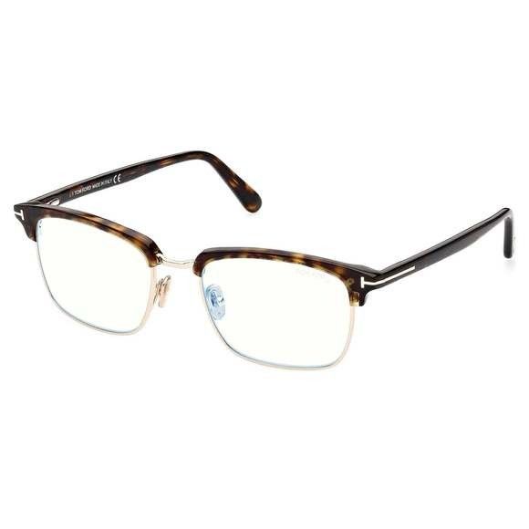 image of NWT Tom Ford Ft5801-B-052-54 54Mm Glasses in Brown, Men's