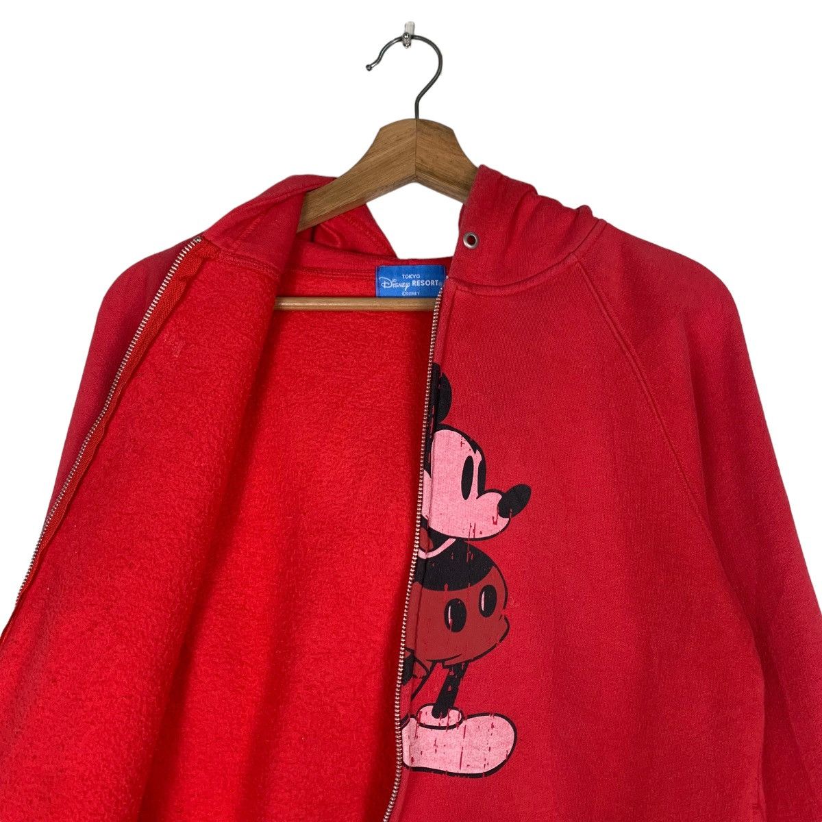 Disney Disney Resort Mickey Mouse Graphic Zipper Hoodies #0734-C33 Size US S / EU 44-46 / 1 - 11 Thumbnail