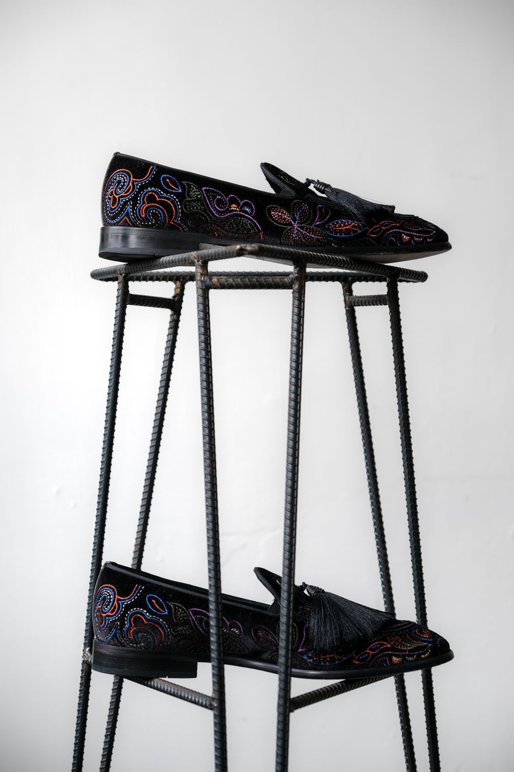 Other ANGELO RUFFO Velvet Loafers Size US 10 / EU 43 - 3 Thumbnail