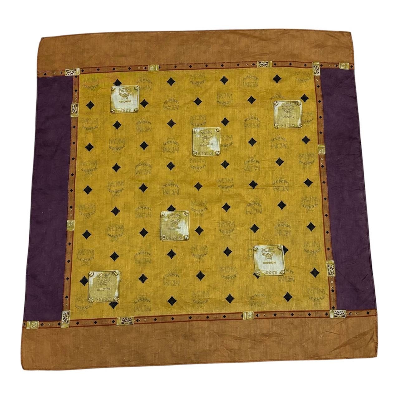MCM MCM Bandana Scarf Neckerchief Handkerchief Size ONE SIZE - 2 Thumbnail