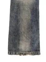Japanese Brand Vintage Y2k Rush Hour Baggy Denim Wide Leg Undercover Style Size US 35 - 12 Thumbnail