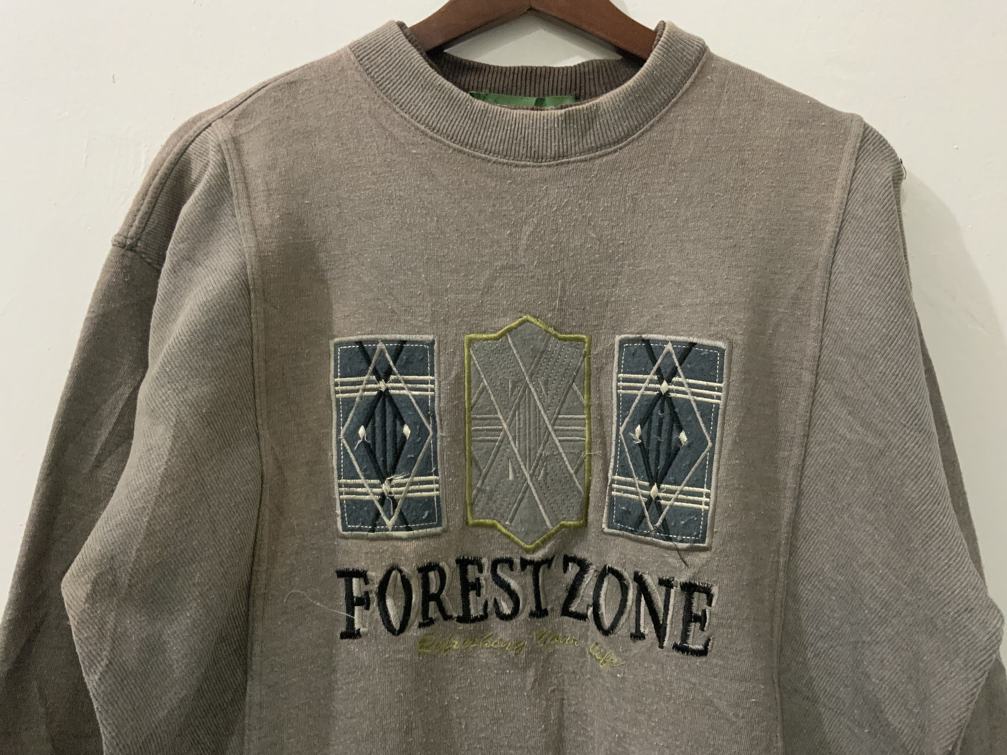 Japanese Brand Forest Zone Vintage Sweatshirt Size US M / EU 48-50 / 2 - 4 Thumbnail