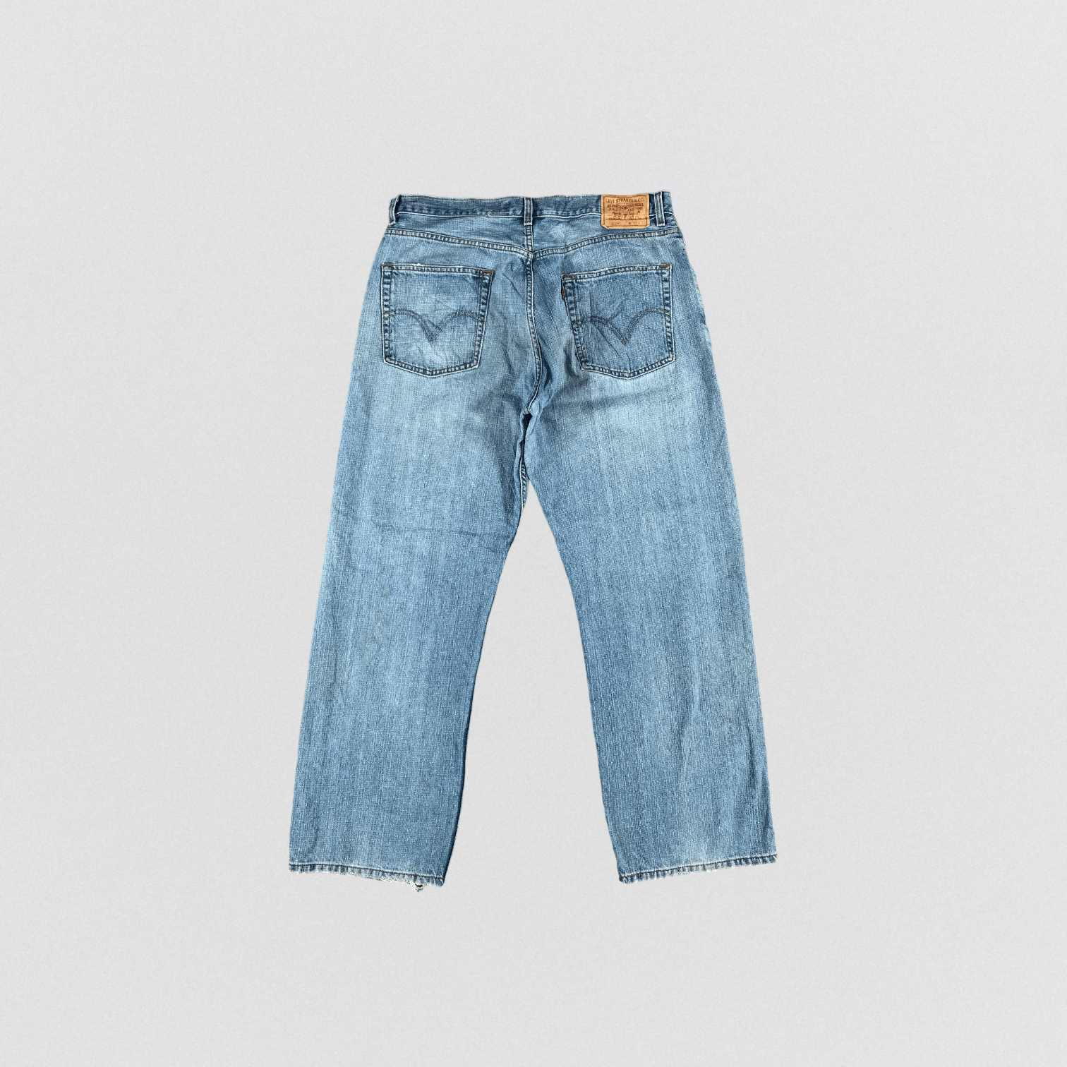 Levi's × Vintage Vintage Blue Wash Levis 569 Jeans-JM3022 Size US 37 - 2 Thumbnail