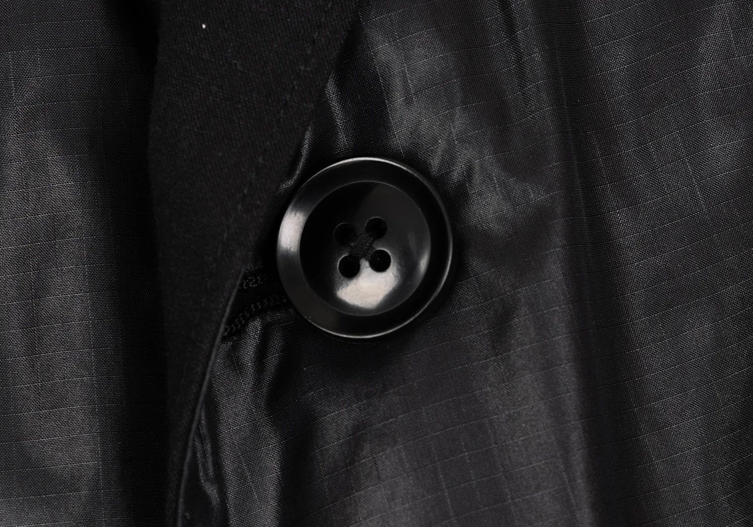Yohji Yamamoto Yohji Yamamoto Ripstop Nylon Lapel Jacket Size US M / EU 48-50 / 2 - 6 Thumbnail