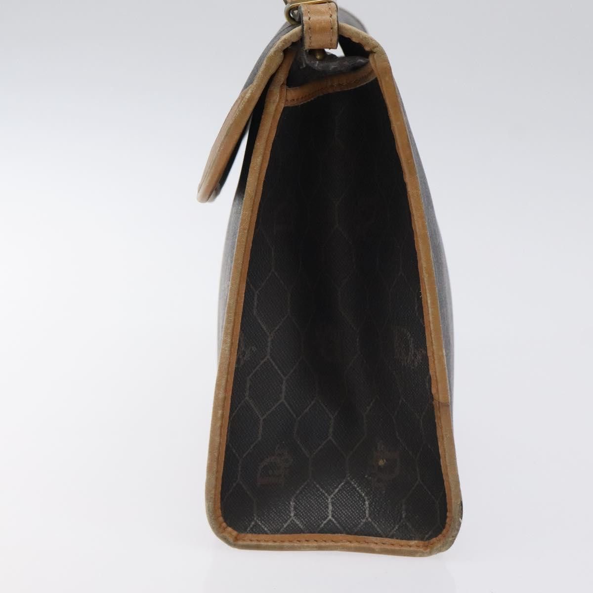 Dior DIOR Honeycomb Canvas Hand Bag Pvc Black Size ONE SIZE - 4 Thumbnail