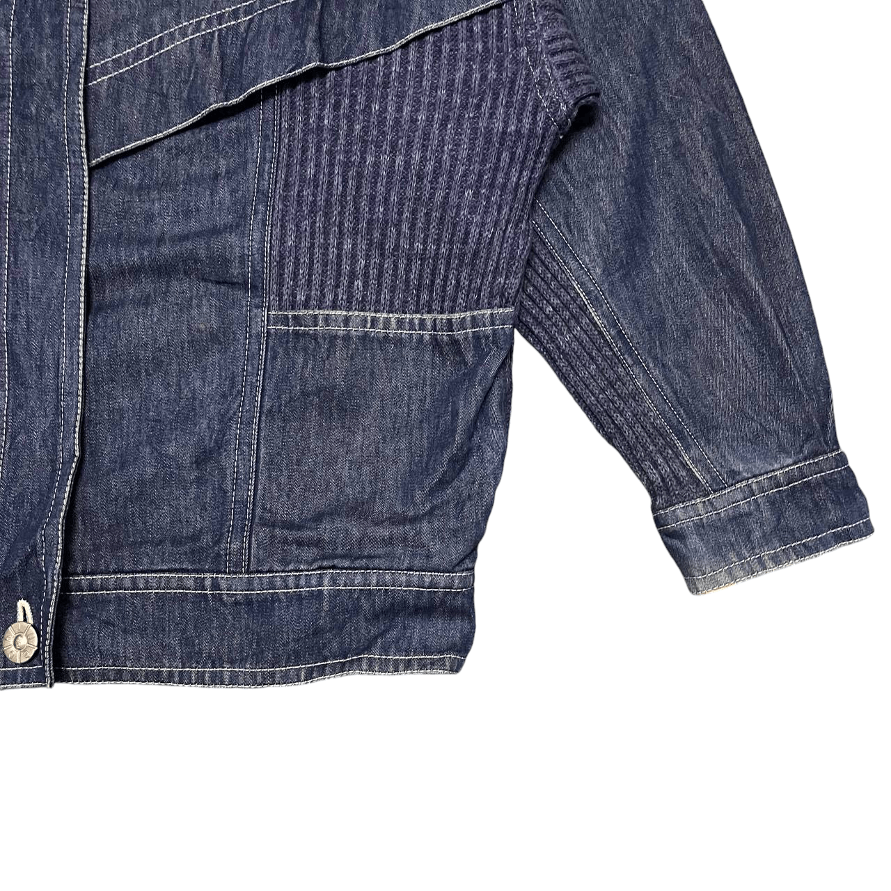 Chloe Vintage Miss Chloe Denim Jacket Size S / US 4 / IT 40 - 4 Thumbnail