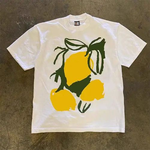 Other Loose Lemon Print Short Sleeve T-Shirt Size US XL / EU 56 / 4 - 7 Thumbnail
