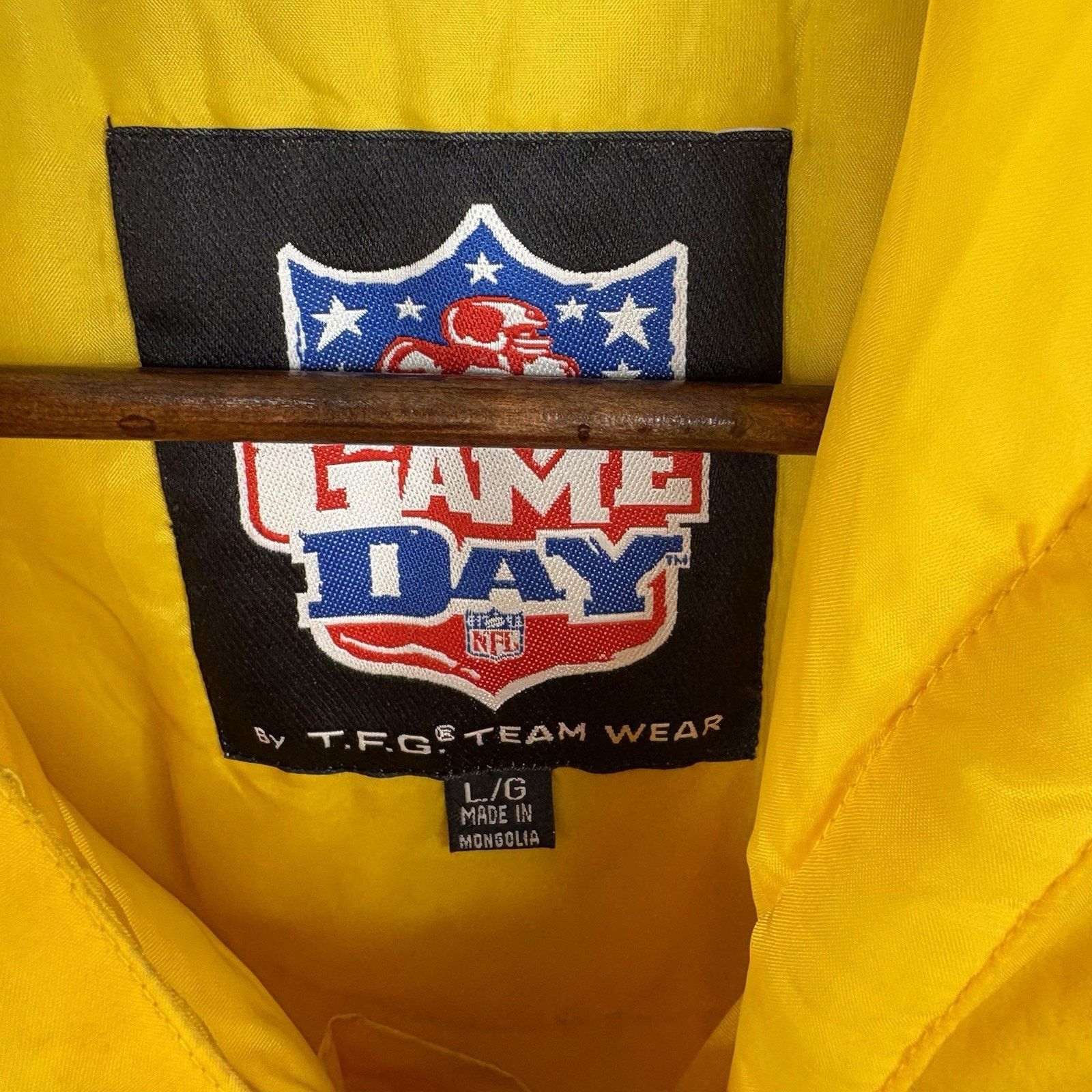 NFL Vintage 90s Pittsburgh Steelers Game Day Puffer Jacket Large Size US L / EU 52-54 / 3 - 6 Thumbnail