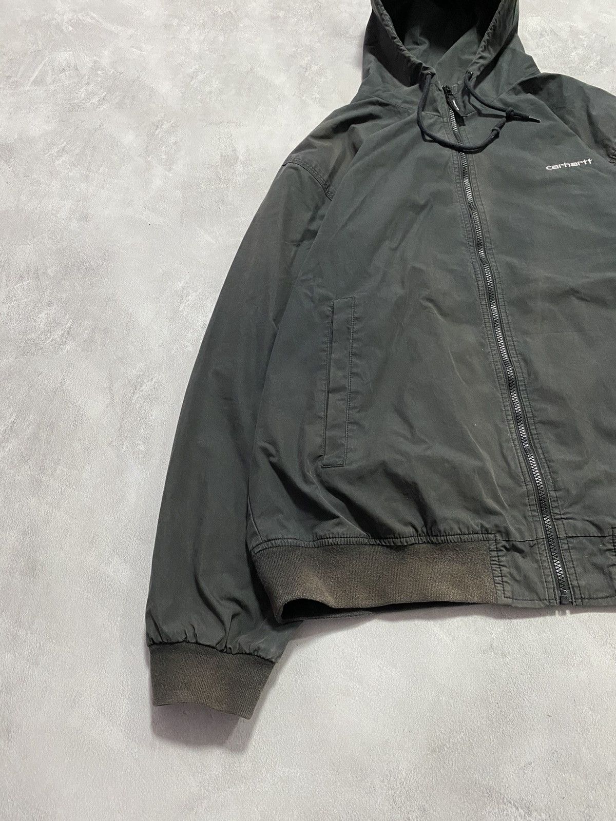 Carhartt × Carhartt Wip 🥷 Vintage Hoodie Jacket CARHARTT WIP Faded style Size US L / EU 52-54 / 3 - 3 Thumbnail