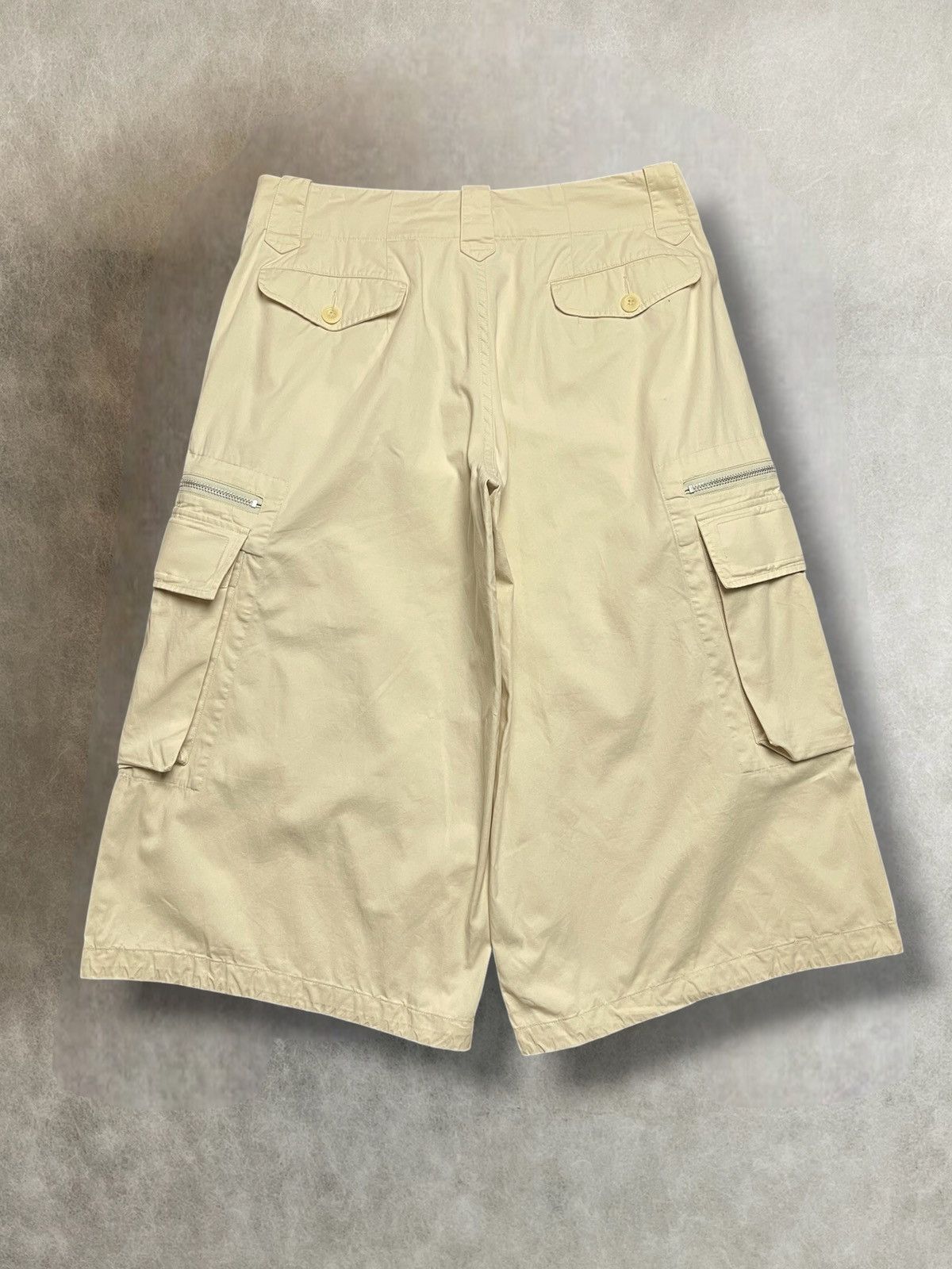 Yohji Yamamoto SS2004 Y-3 yohji yamamoto adidas long cargo shorts | Grailed