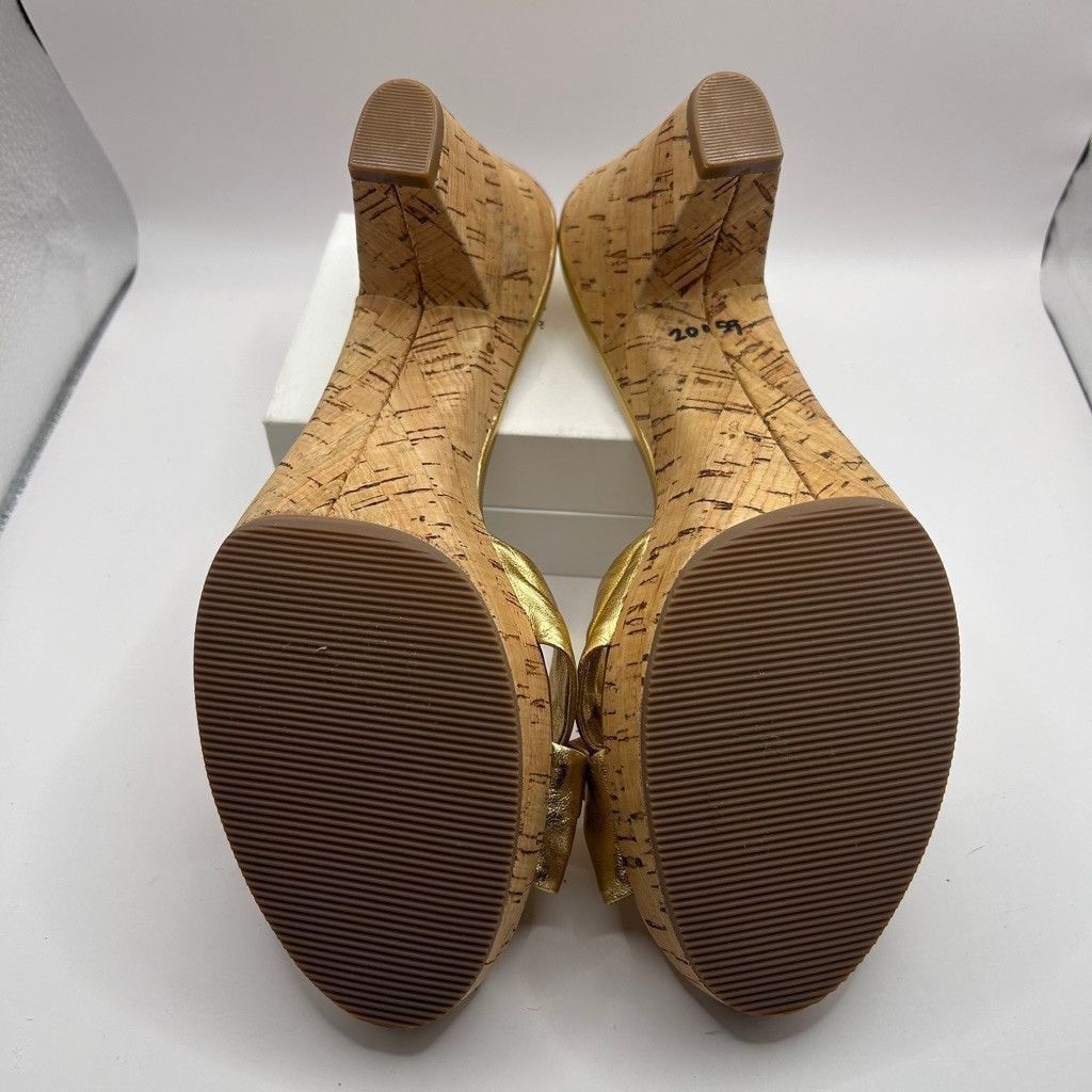 Coach Coach Gold heels NWOB cork 9 Size US 9 / IT 39 - 7 Thumbnail