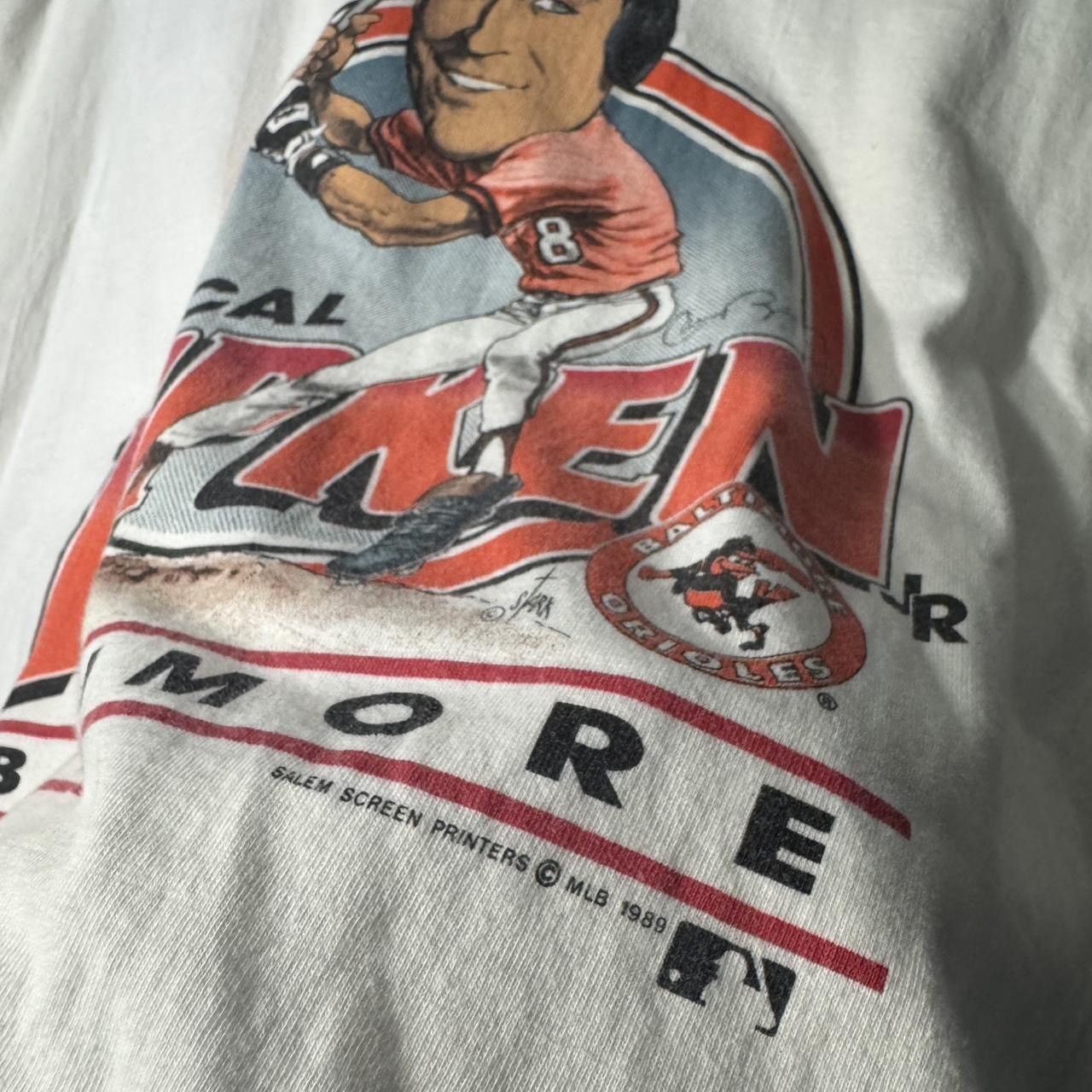 Other Vintage 1989 Baltimore Orioles Cal Ripken Jr. Number 8 Tee Size US XL / EU 56 / 4 - 6 Thumbnail