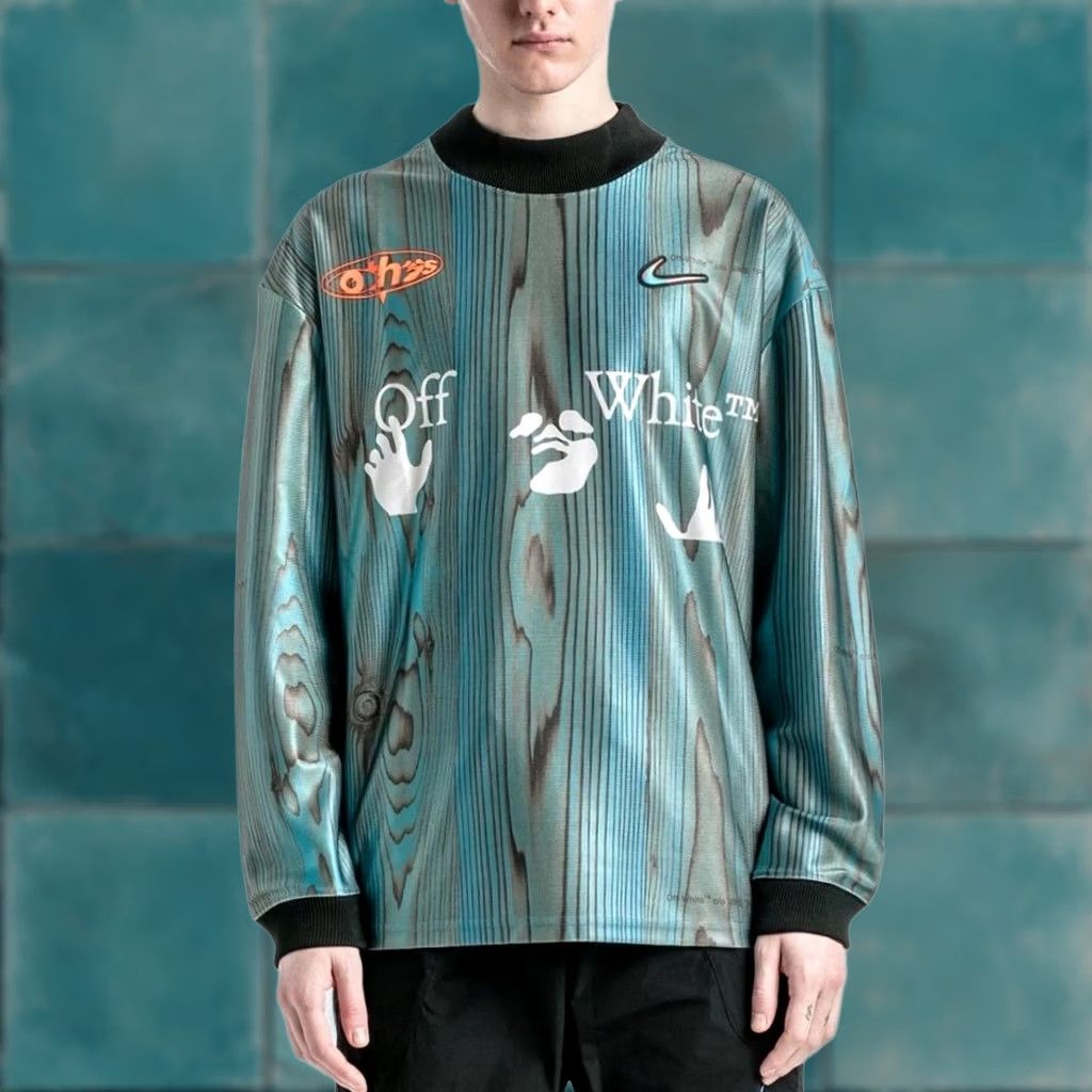 Nike × Off-White Nike x Off White Allover Print Soccer Jersey