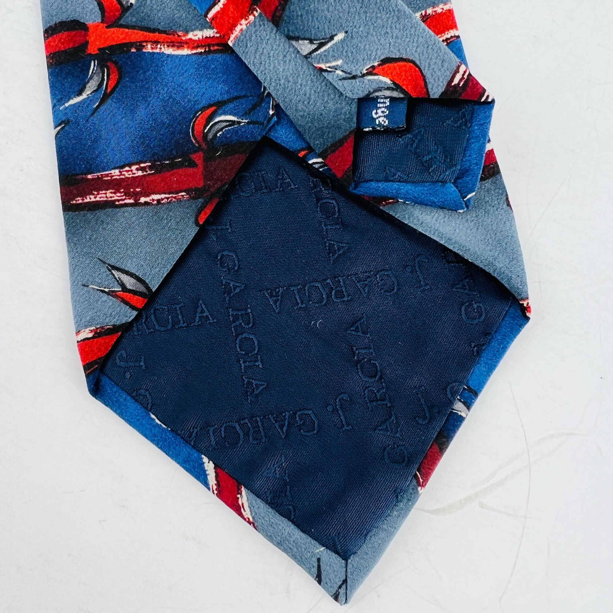Other Jerry J Garcia Red Vine Stonehenge Ltd Necktie Tie Silk Size ONE SIZE - 5 Thumbnail