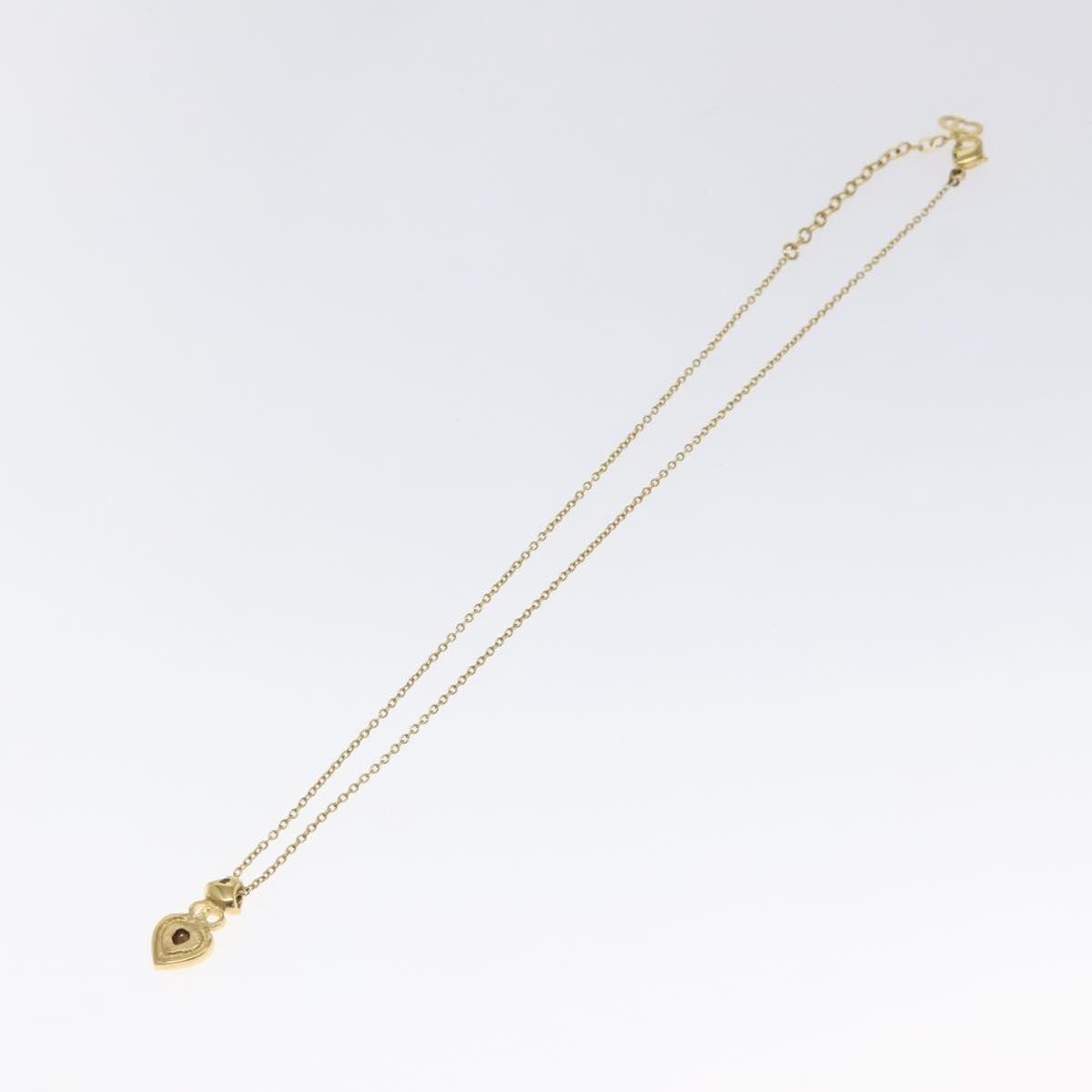 Dior Christian Dior CD Heart Necklace Metal Size ONE SIZE - 1 Thumbnail