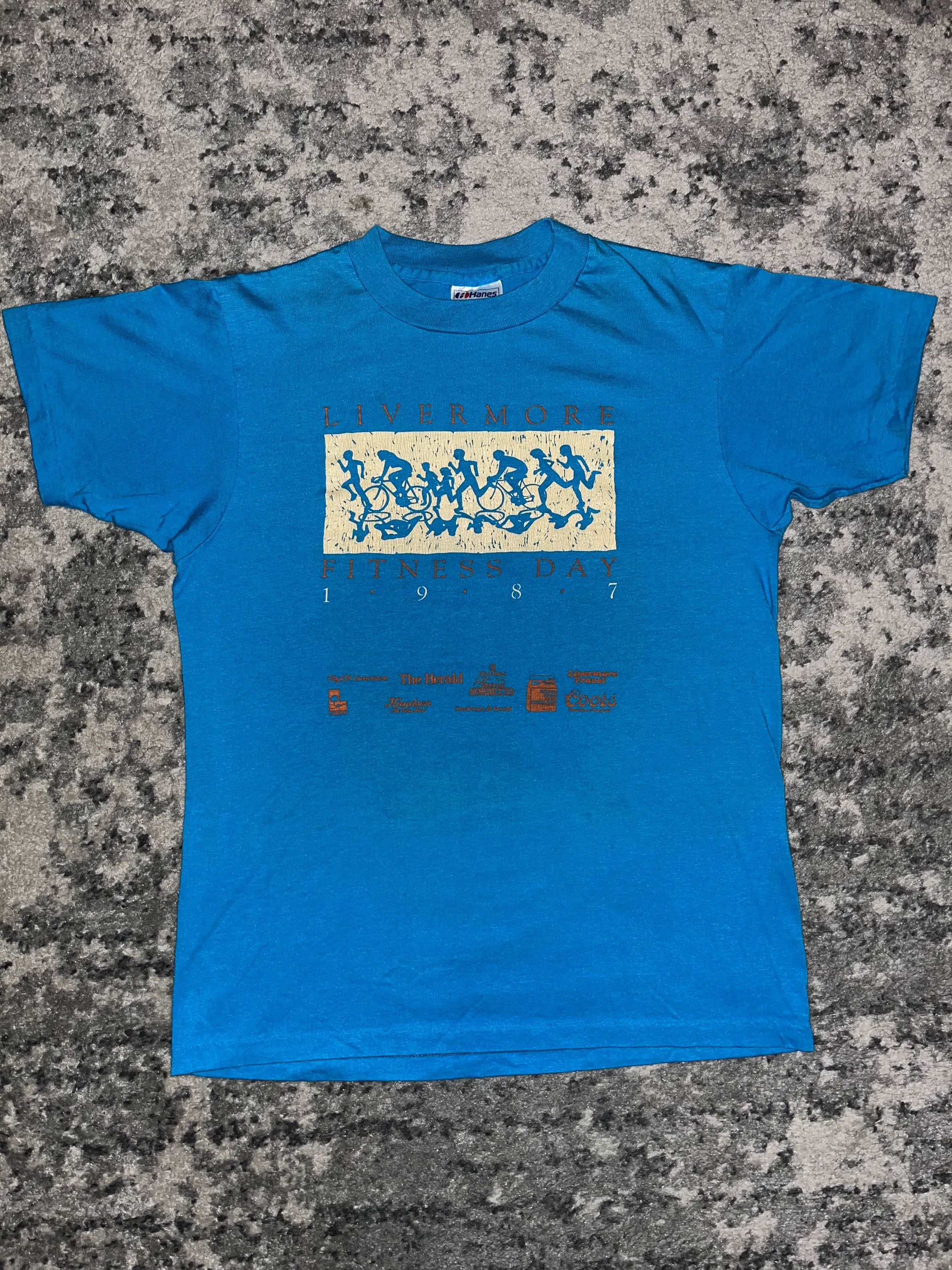 Vintage Vintage 80s Livermore Fitness Day Size US M / EU 48-50 / 2 - 2 Thumbnail