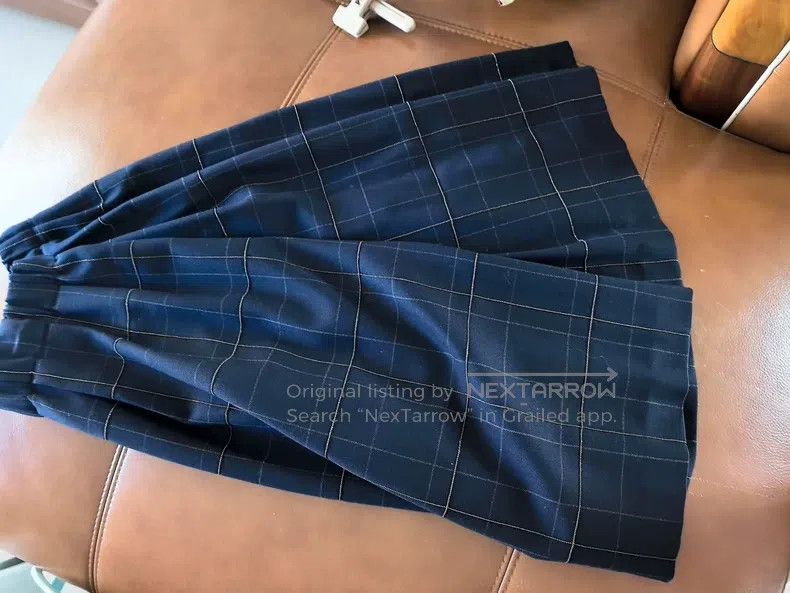 Brunello Cucinelli Brunello Cucinelli Wool diamond pattern sequin skirt Size 27" / US 4 / IT 40 - 3 Thumbnail