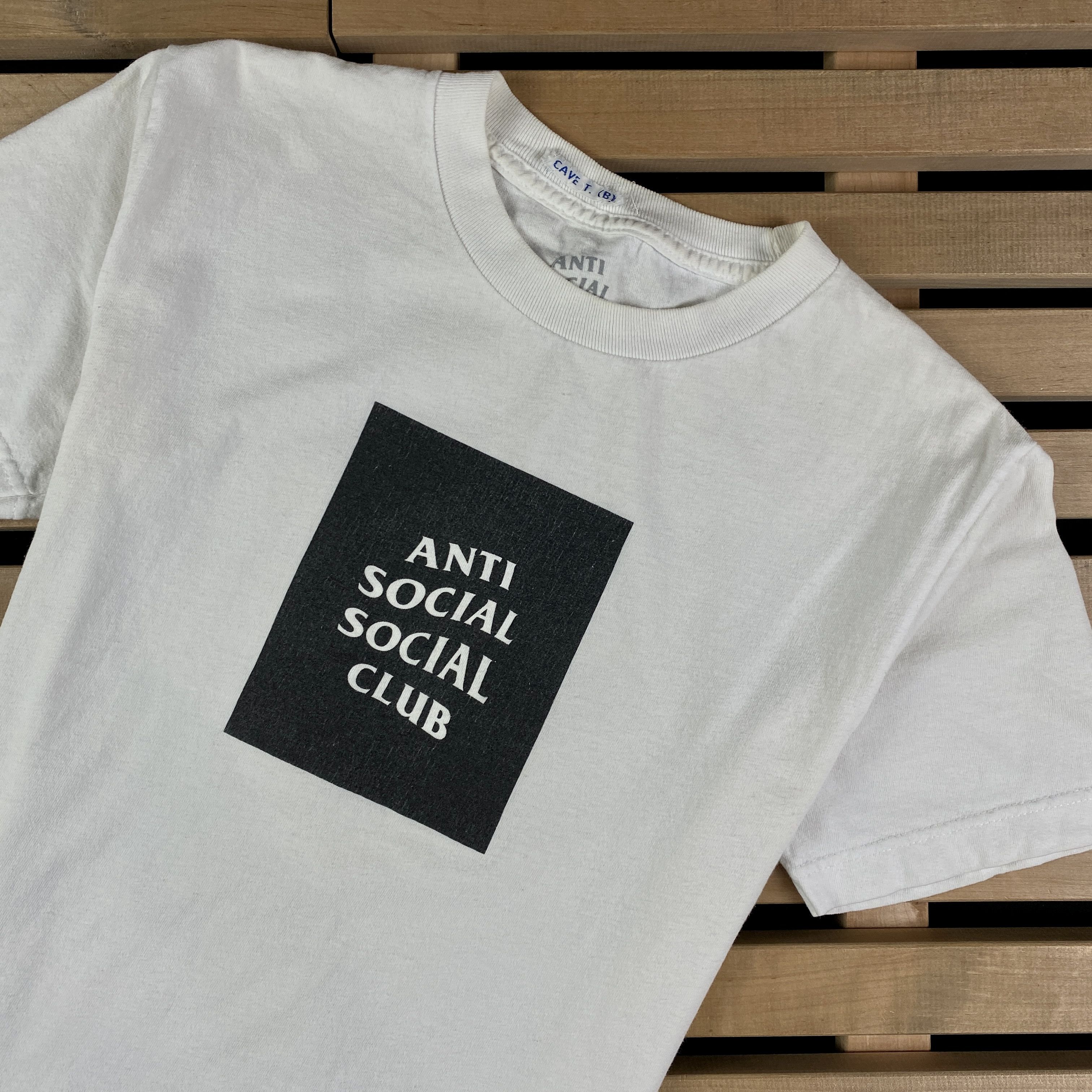 Anti Social Social Club Mens T-Shirt Short Sleeve Anti Social Social Club Size S Size US S / EU 44-46 / 1 - 2 Thumbnail
