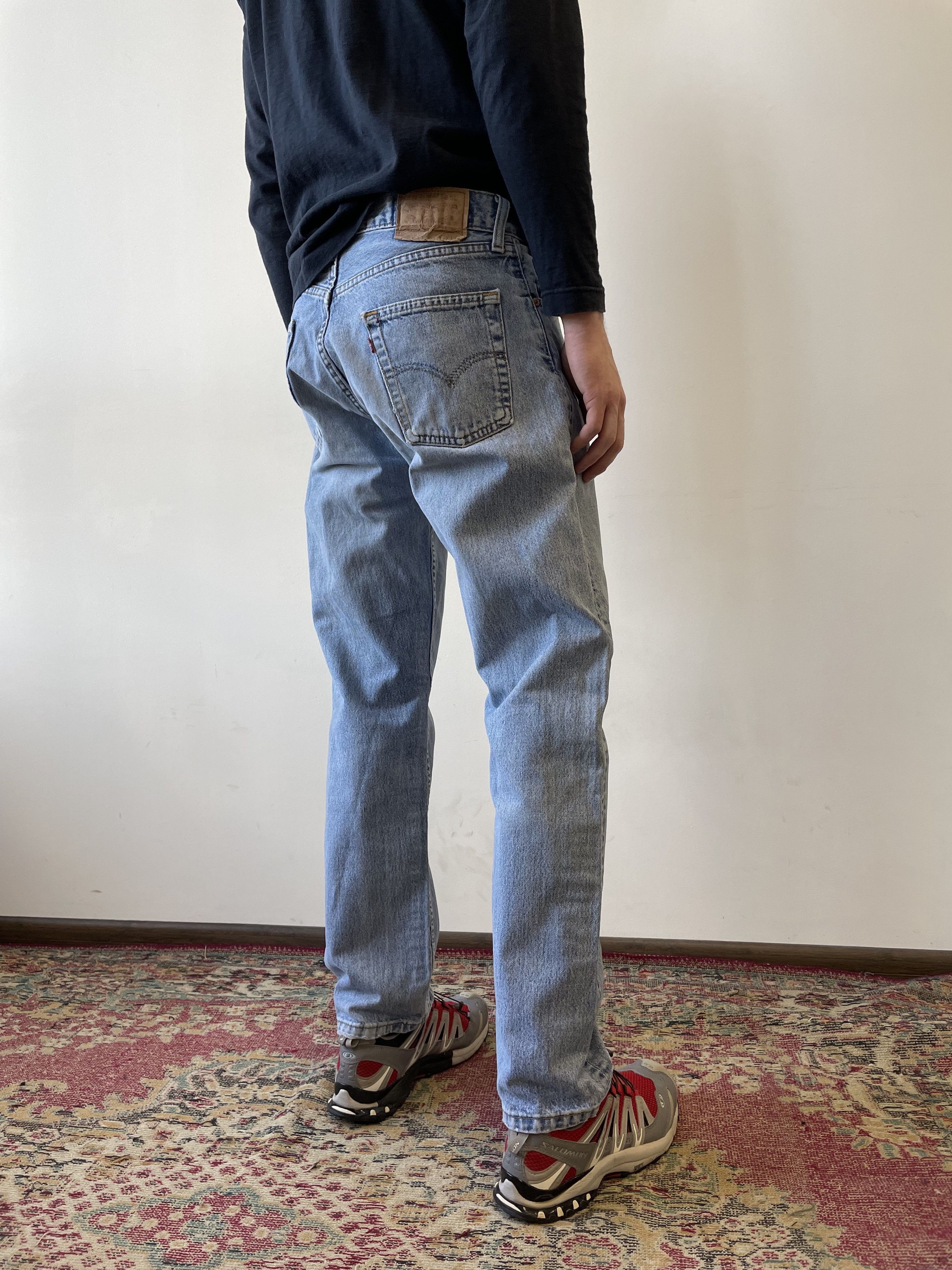 Jean Levis 517 Vintage Denim Jeans 6073AC Size US 33 - 1 Thumbnail