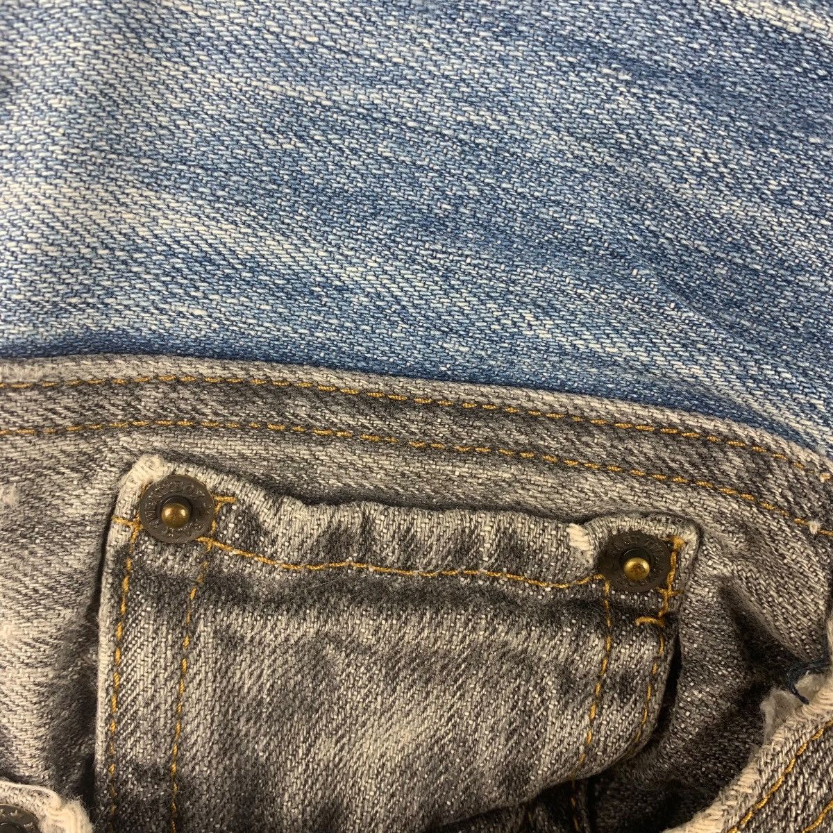 If Six Was Nine × Japanese Brand EAST20BOX japanesebrand double waist jeans Size US 31 - 8 Thumbnail