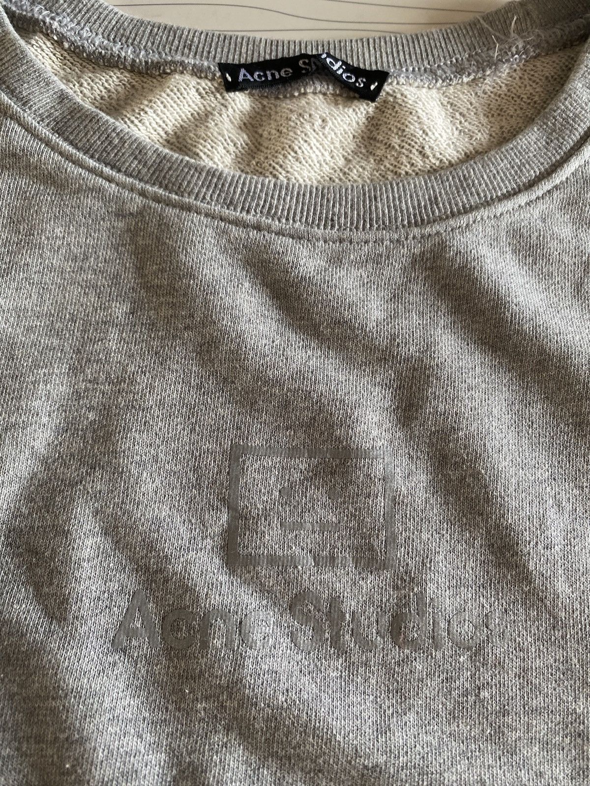 Acne Studios Vintage Acne Studio Sweatshirt Fairview Face Crawneck Size US XXL / EU 58 / 5 - 5 Thumbnail