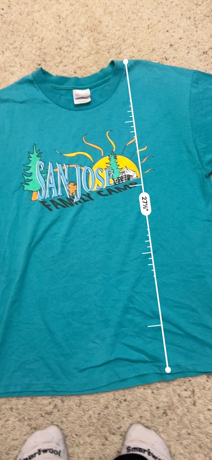 Vintage × basketcase gallery Vintage San Jose Family Camp Tee Size US L / EU 52-54 / 3 - 4 Thumbnail