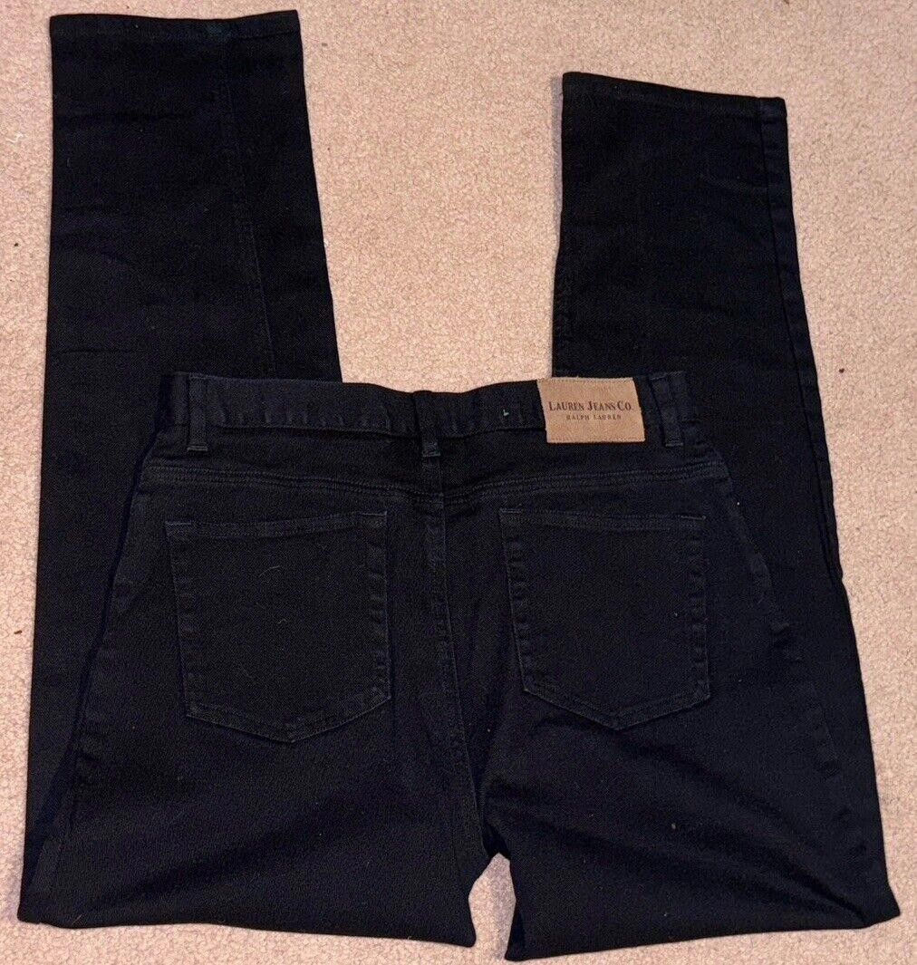 Polo Ralph Lauren Ralph Lauren Black 5 Pocket Stretch Jeans Sz 32x30 / 12 Size 34" / US 12 / IT 48 - 4 Thumbnail