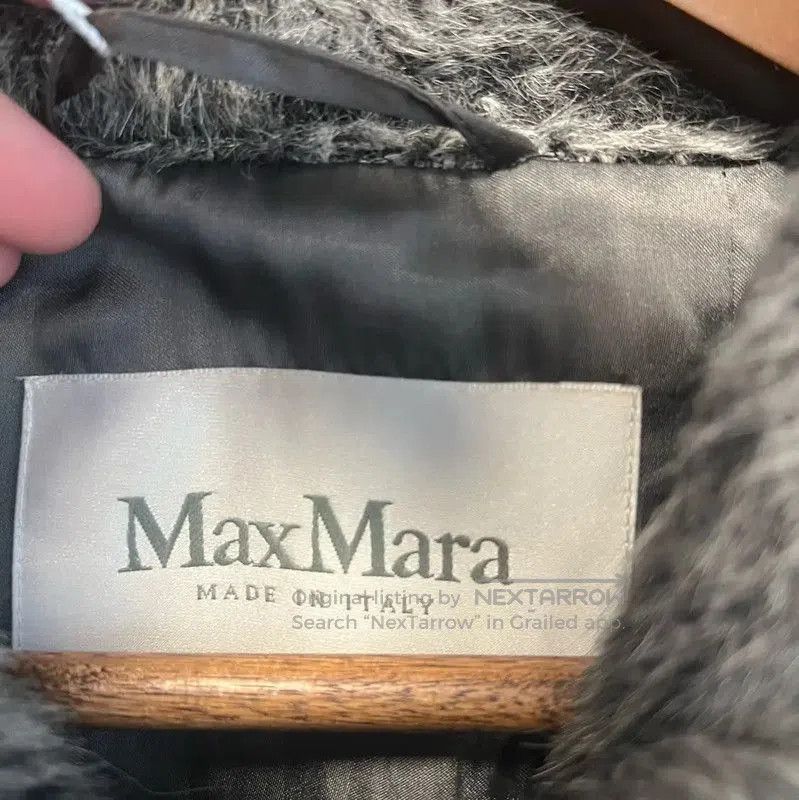 Max Mara MaxMara Gray Wool Ladies' Coat . Size M / US 6-8 / IT 42-44 - 4 Thumbnail