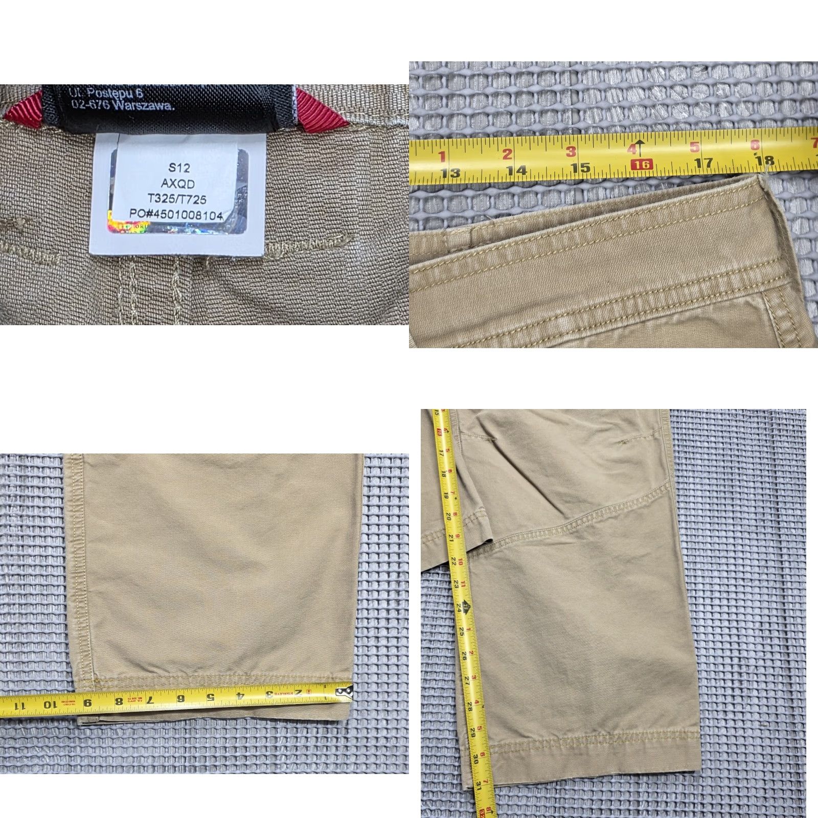 The North Face VINTAGE The North Face Pants Mens 38 Beige Canvas Cargo 5-Pocket 31 Inseam Regular Straight Twist: 90s, officer, field Size US 38 / EU 54 - 10 Thumbnail