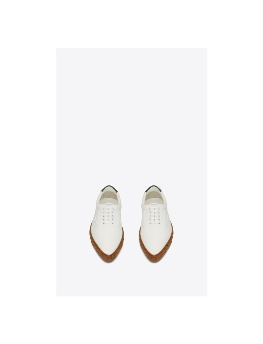 Saint Laurent Paris o1bcso1str0125 Club Low Top Sneaker in White Size US 11 / EU 44 - 2 Thumbnail