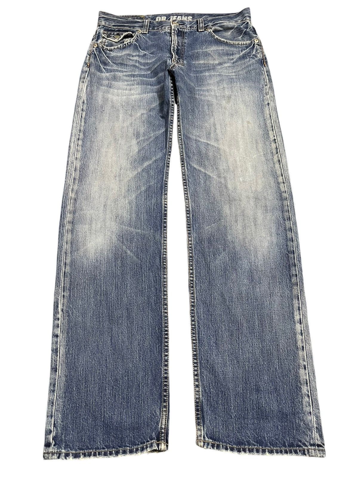 Jun Takahashi Vintage Japanese Brand Blue Faded Wash Style Loose Jeans Size US 34 / EU 50 - 1 Thumbnail