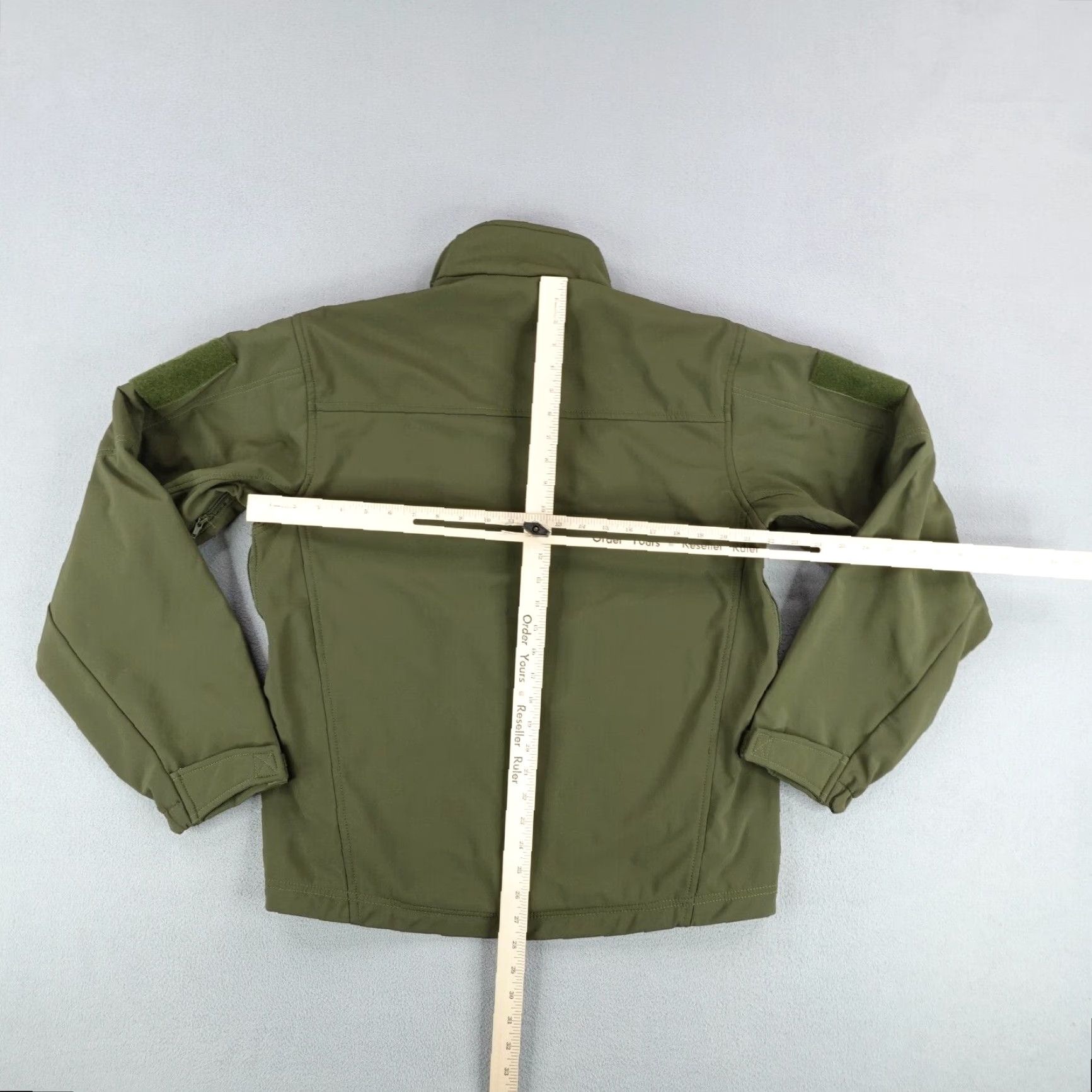 Vintage Voodoo Tactical Jacket Men Large Green Fleece Lined Softshell Coat Windbreaker Size US L / EU 52-54 / 3 - 7 Thumbnail
