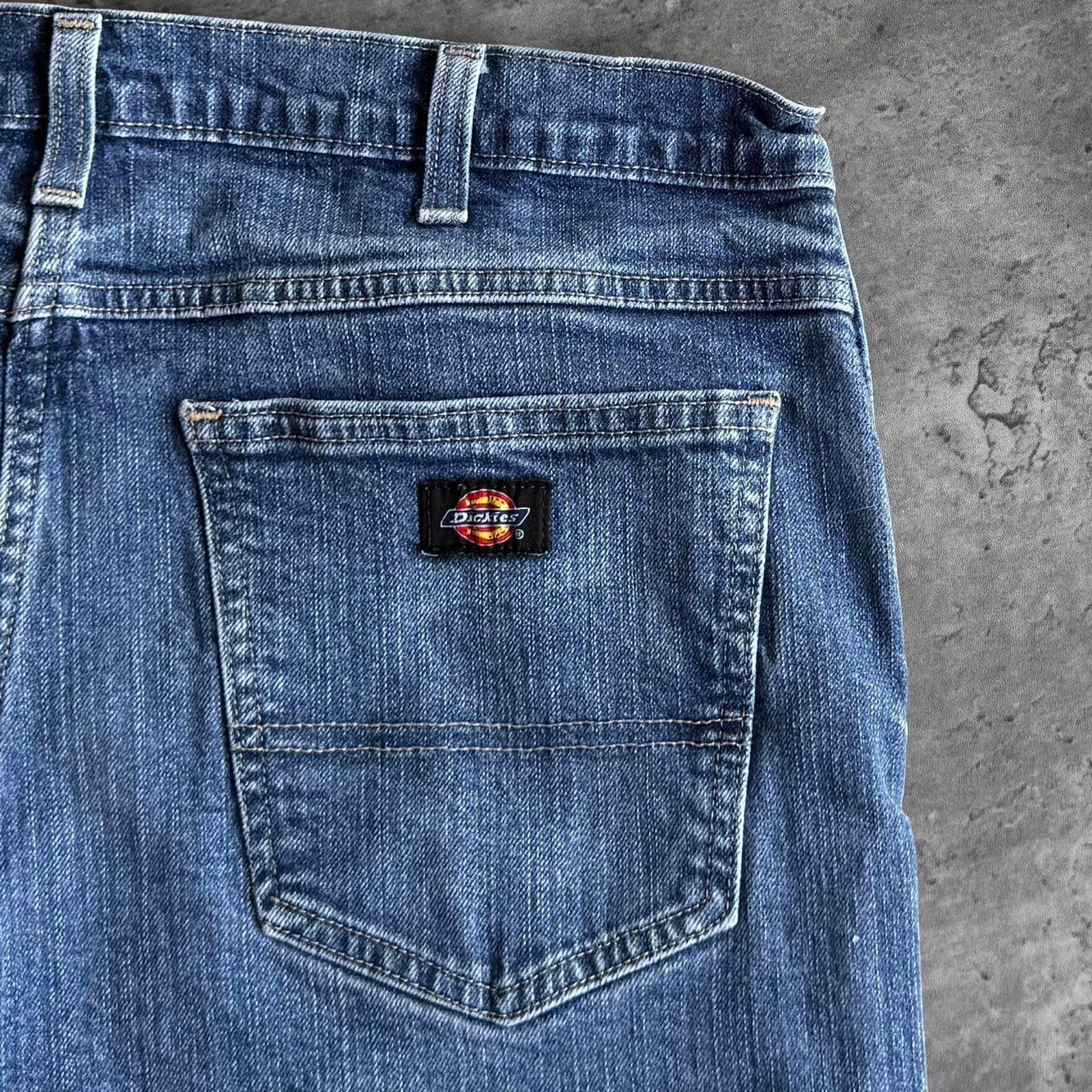 Carhartt × Dickies × Vintage Vintage Y2K Carhartt Style Carpenter Skater Denim Jeans Size US 35 - 3 Thumbnail