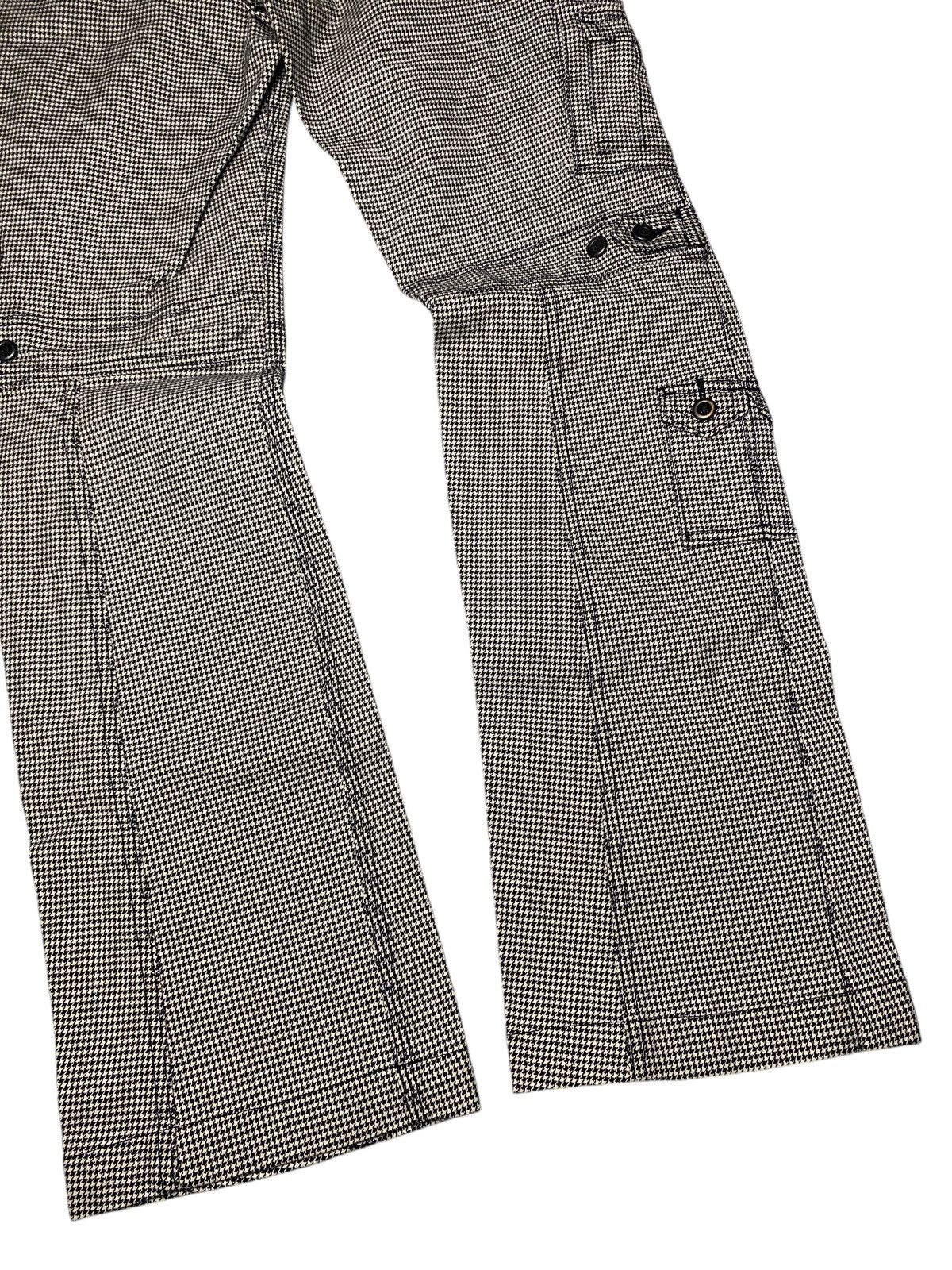 If Six Was Nine 2000's Hideaways Nicole Cargo Tuxedo Pinstripe Pants Size US 30 / EU 46 - 10 Thumbnail