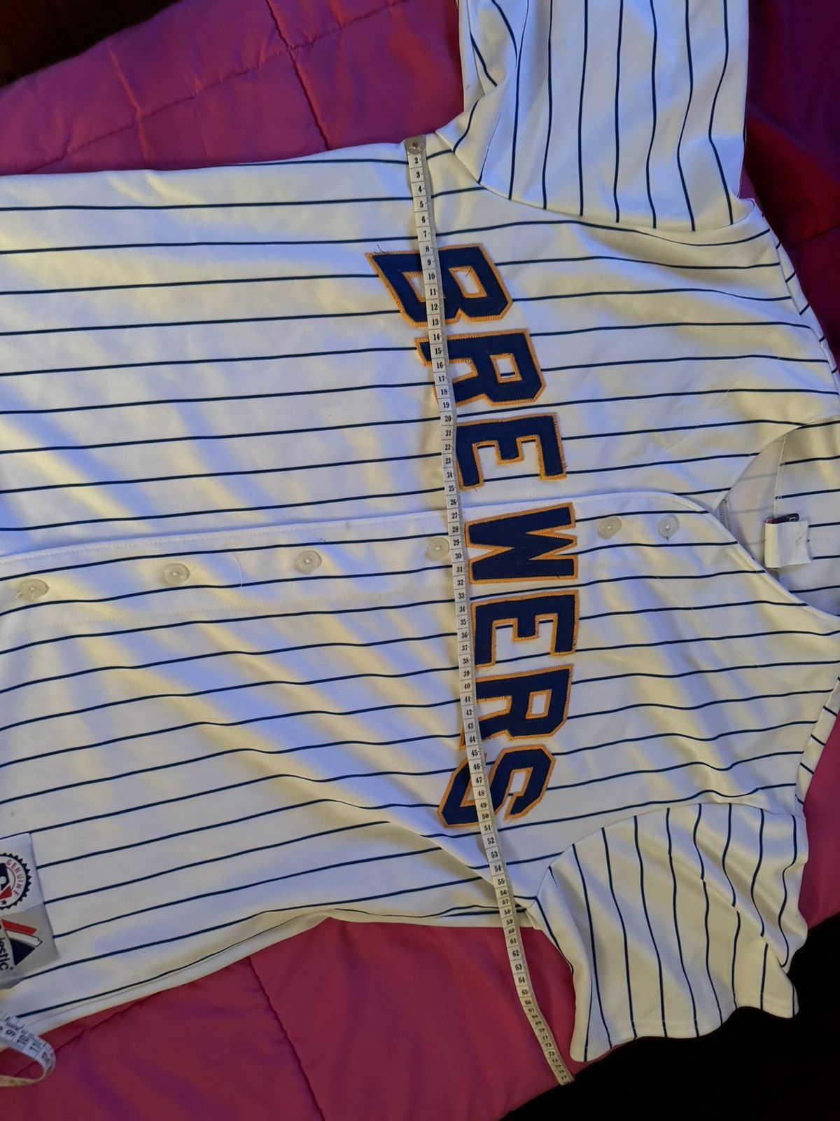 Majestic Jersey Majestic brewers Size US L / EU 52-54 / 3 - 2 Thumbnail